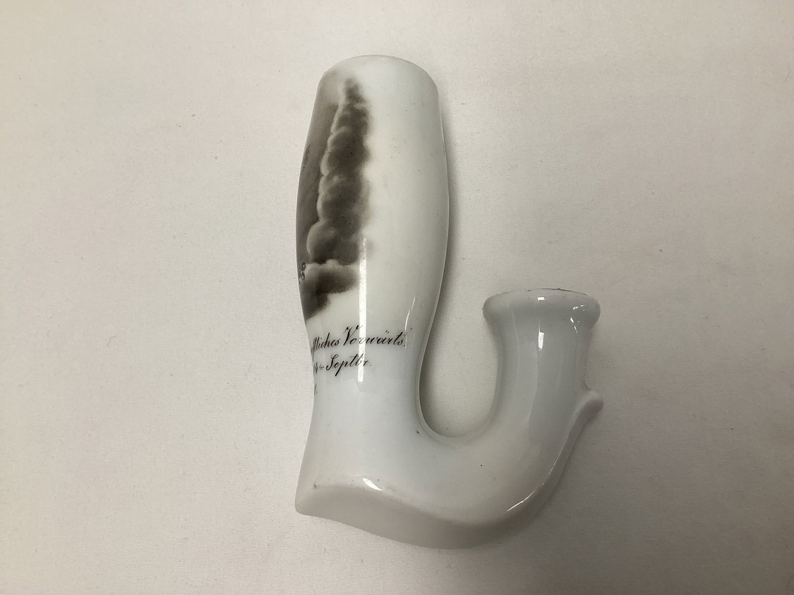 Vintage German Porcelain Pipe Bowl: 4 1/2"