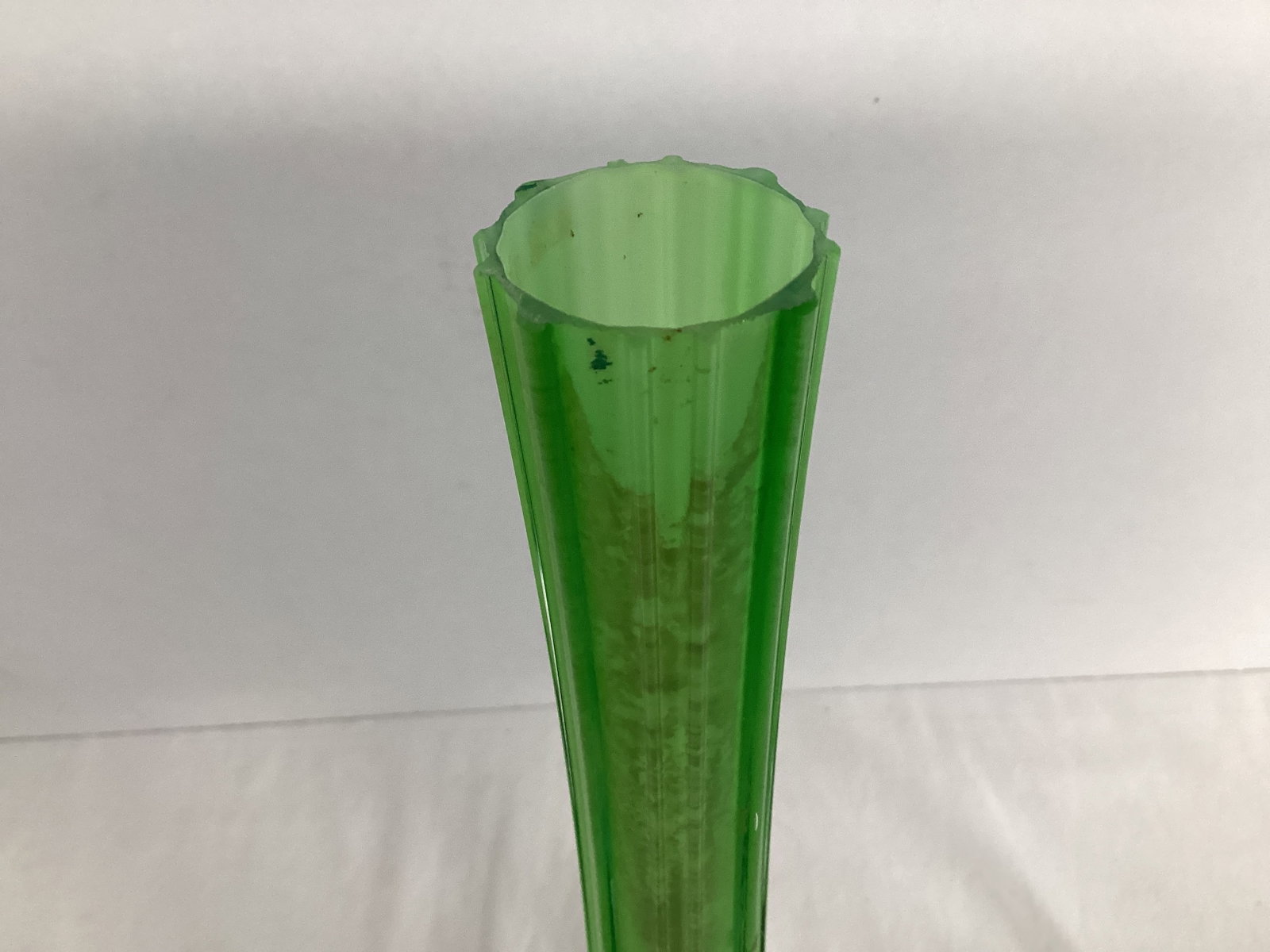 Green Glass Vase - 2