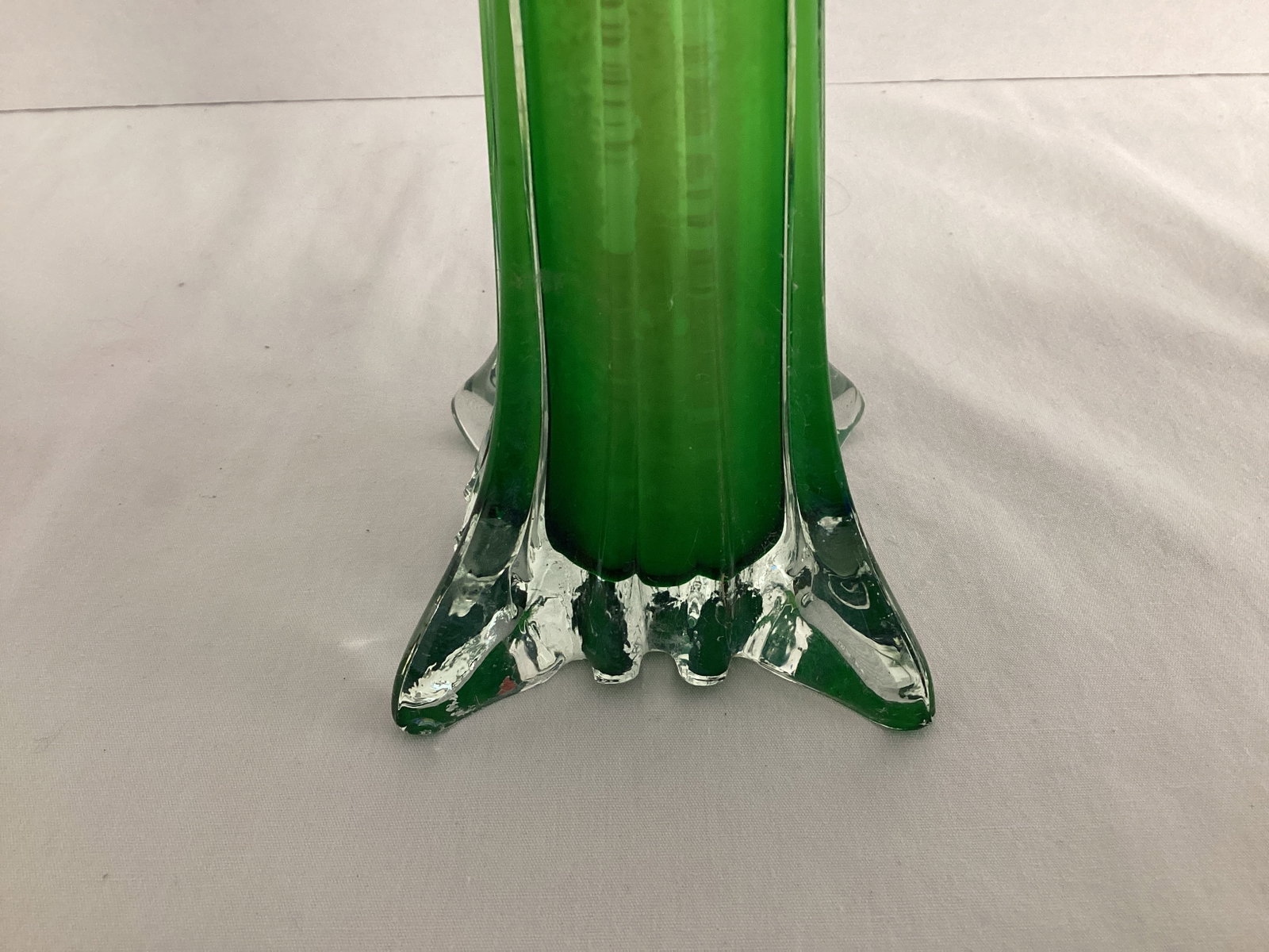 Green Glass Vase - 3
