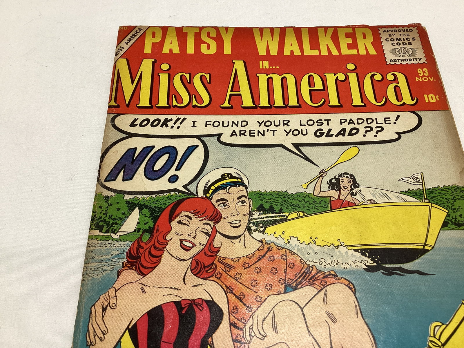 Miss America 93 Atlas Patsy Walker Comic Book - 2