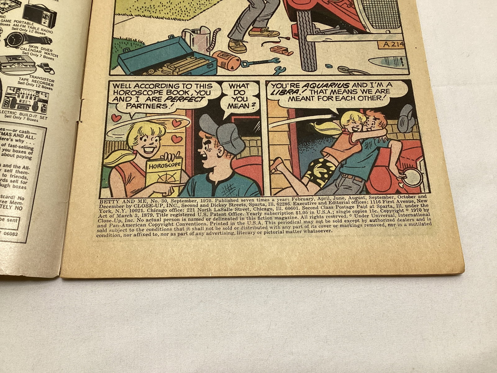 Betty and Me 30 Archie Comic Book - 7