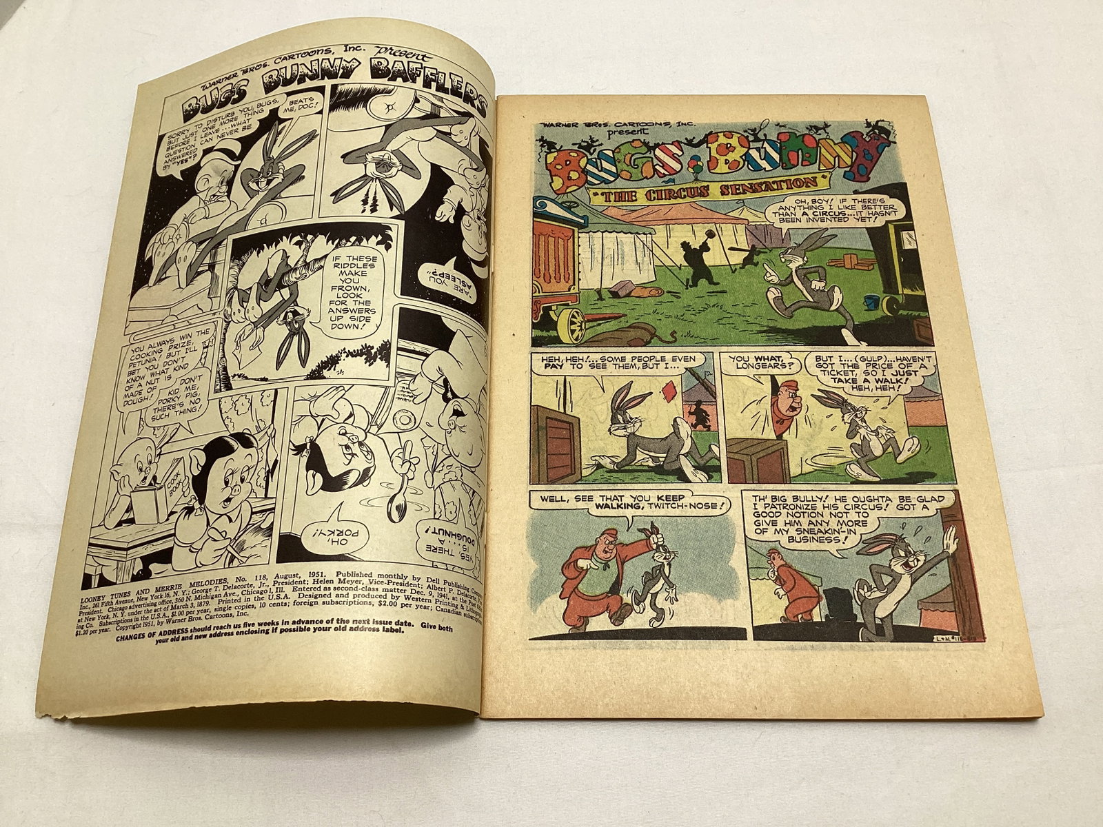 Looney Tunes 118 Dell Comic Book - 6