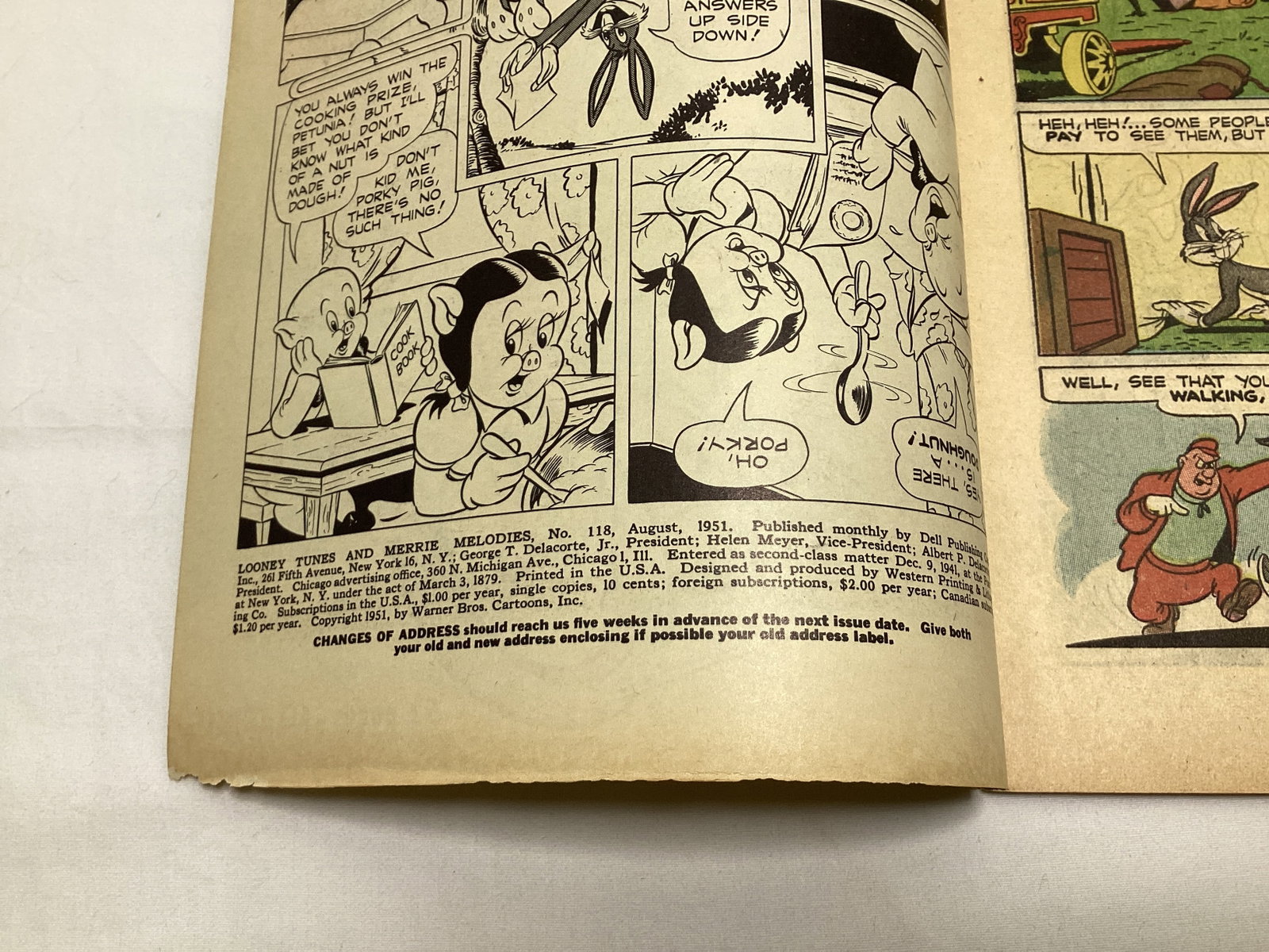 Looney Tunes 118 Dell Comic Book - 7