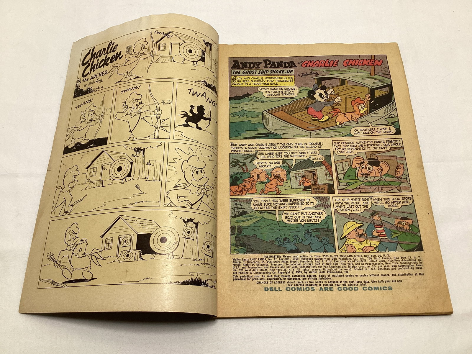 Walter Lantz Andy Panda 47 Dell Comic Book - 6