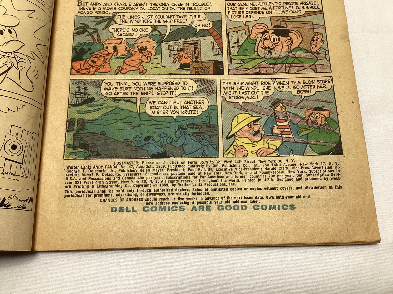 Walter Lantz Andy Panda 47 Dell Comic Book - 7
