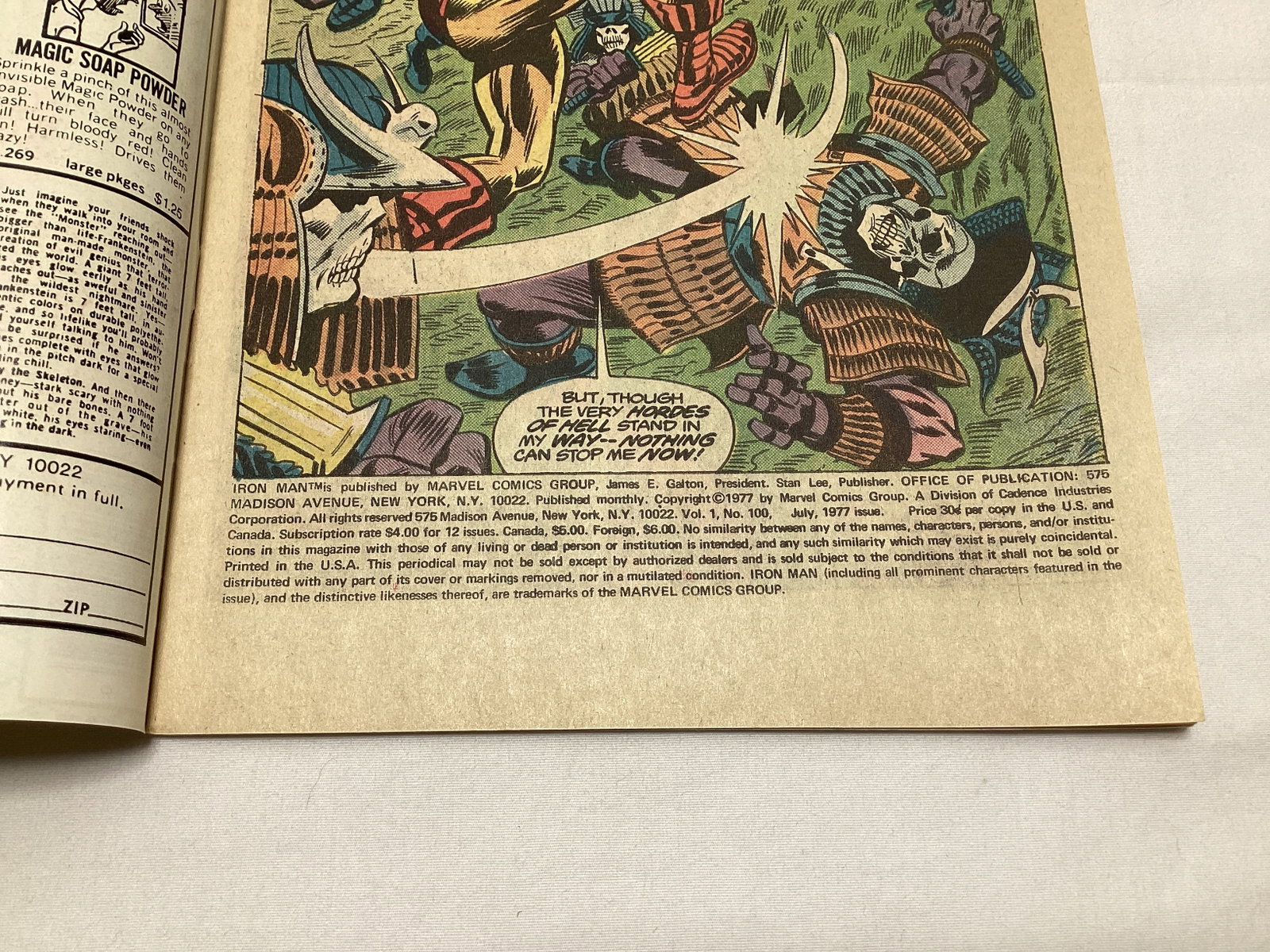 Iron Man 100 Marvel Comic Book - 7