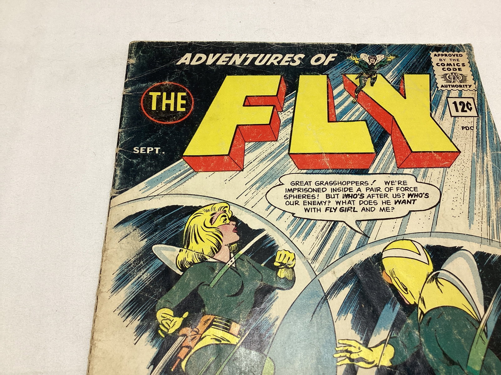 Adventures of the Fly 27 Archie Comic Book - 2