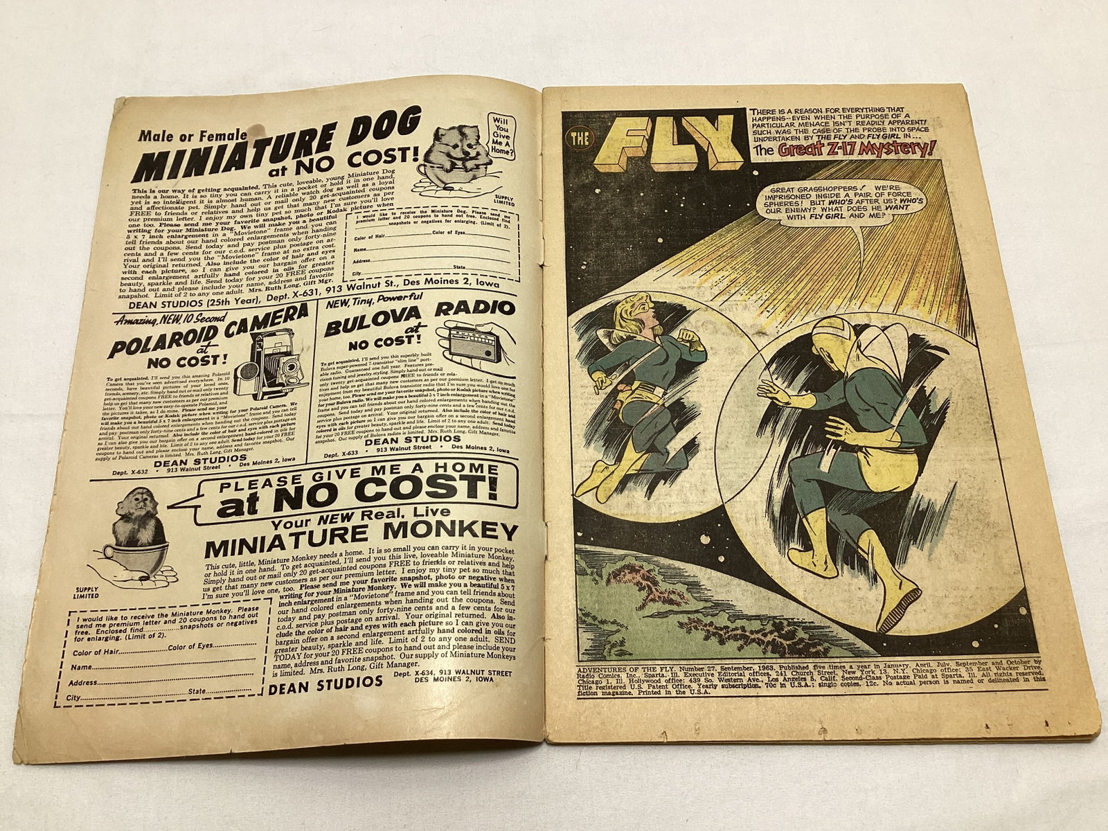 Adventures of the Fly 27 Archie Comic Book - 6