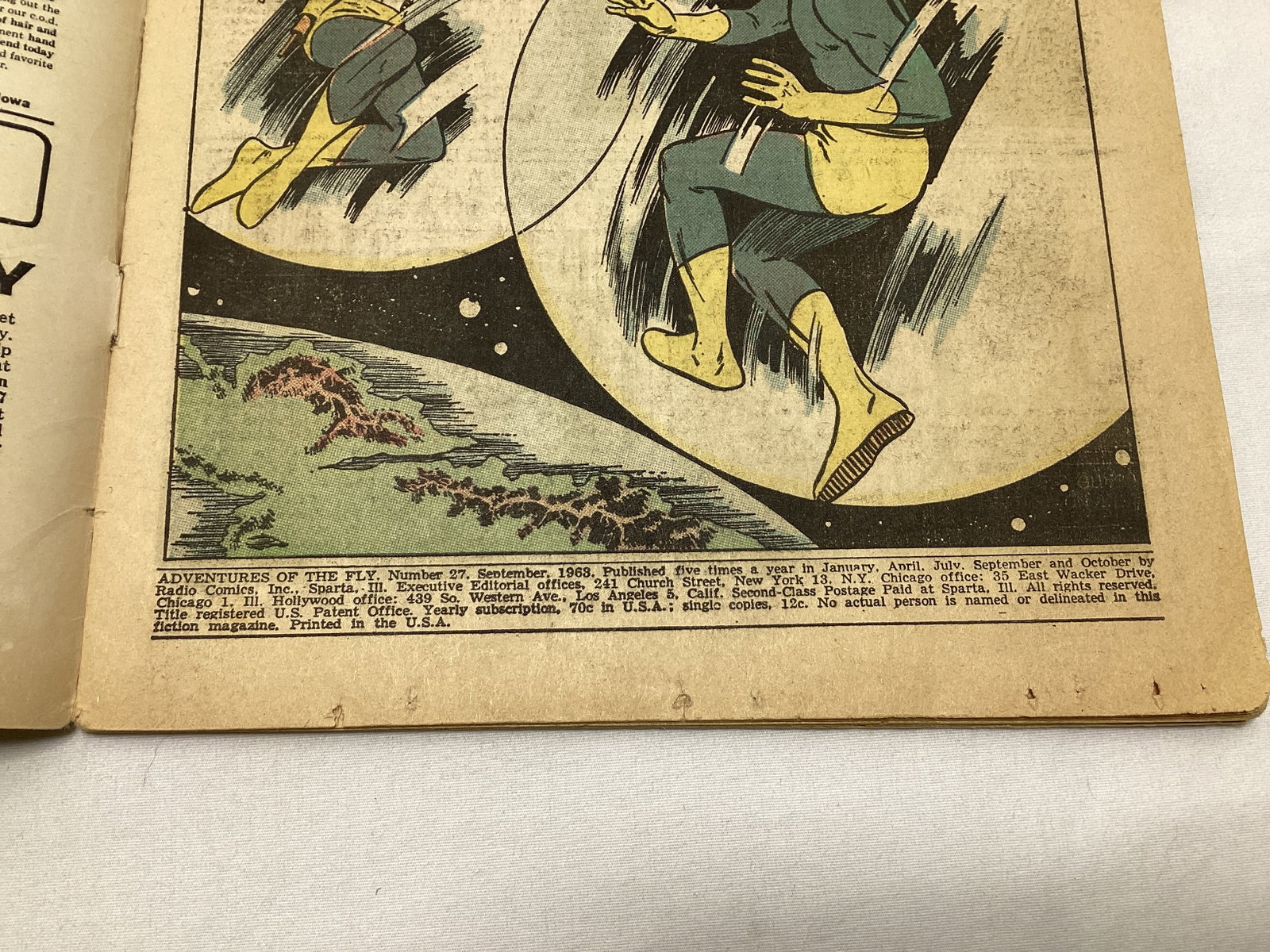 Adventures of the Fly 27 Archie Comic Book - 7
