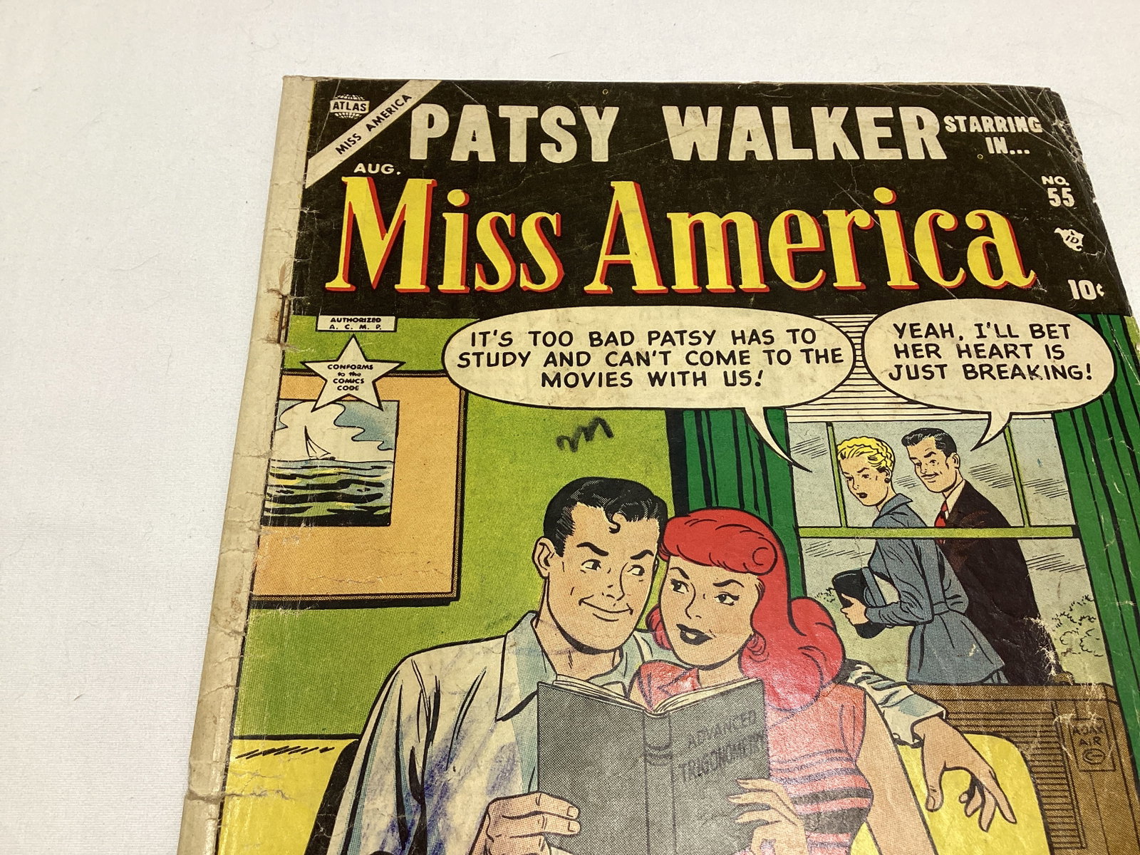 Miss America 55 Atlas Patsy Walker Comic Book - 2