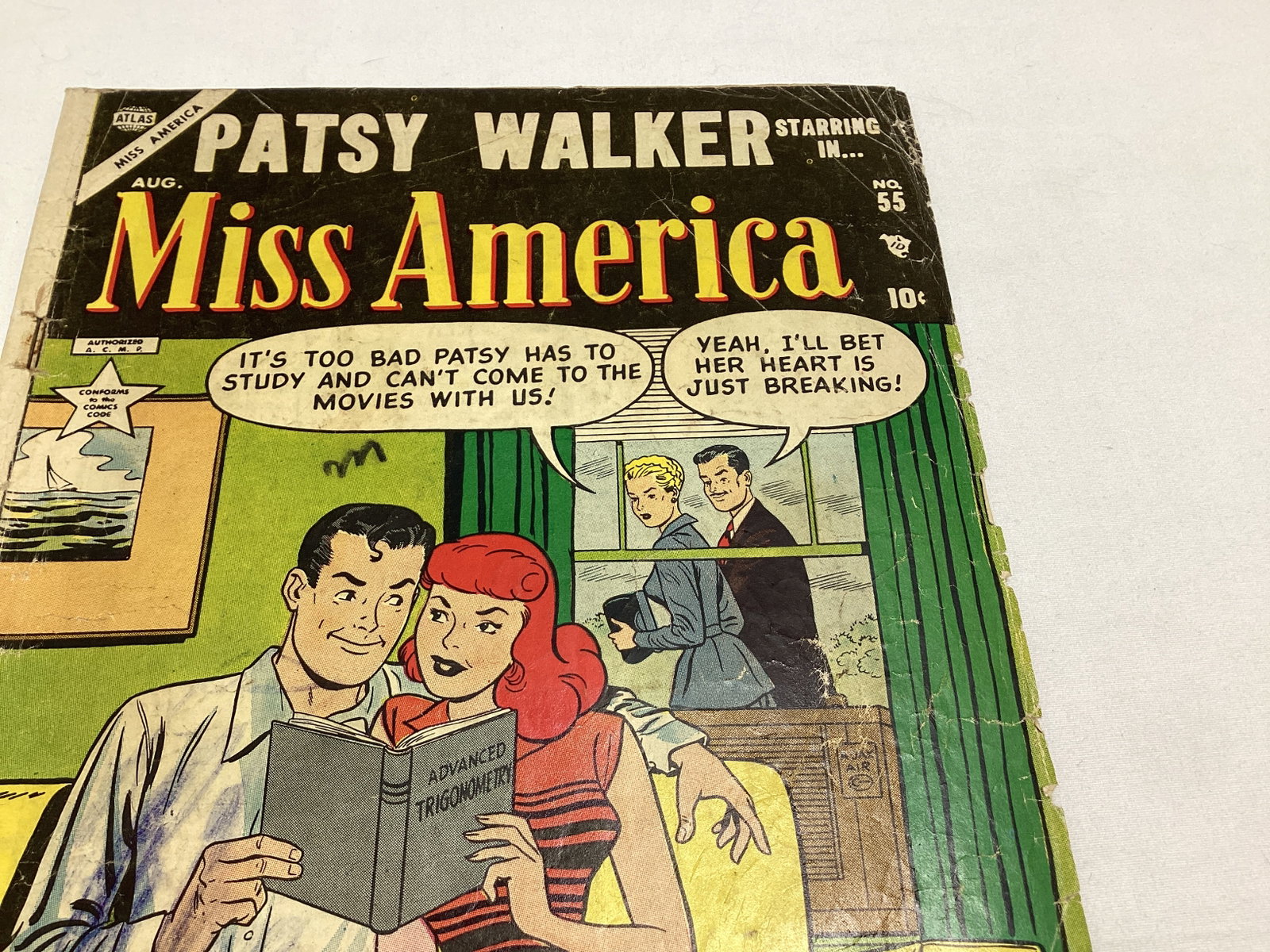 Miss America 55 Atlas Patsy Walker Comic Book - 3