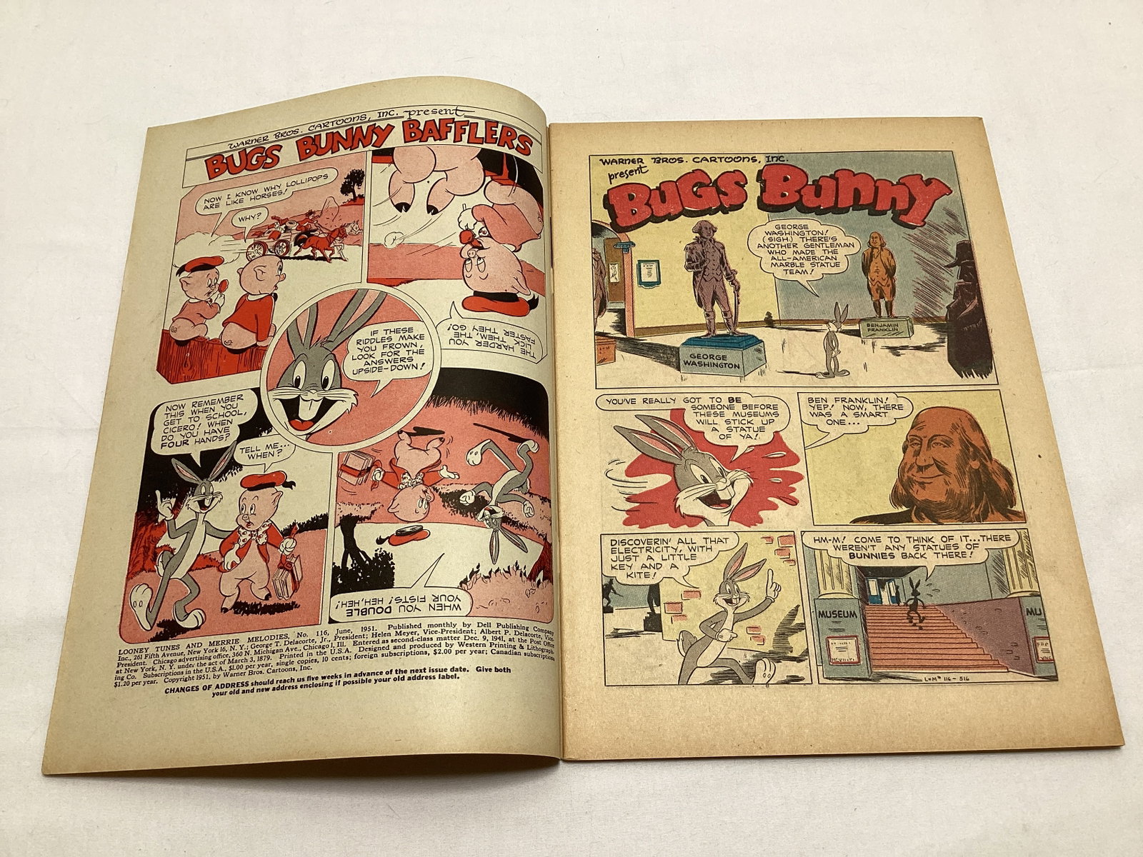 Looney Tunes 116 Dell Comic Book - 6
