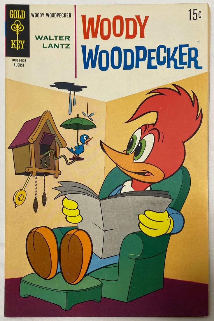 Woody Woodpecker 106 Gold Key Comic Book: 1969, please preview and see all photos for this lot