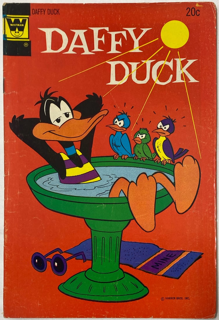 Daffy Duck 83 Whitman Comic Book: 1973, please preview and see all photos for this lot