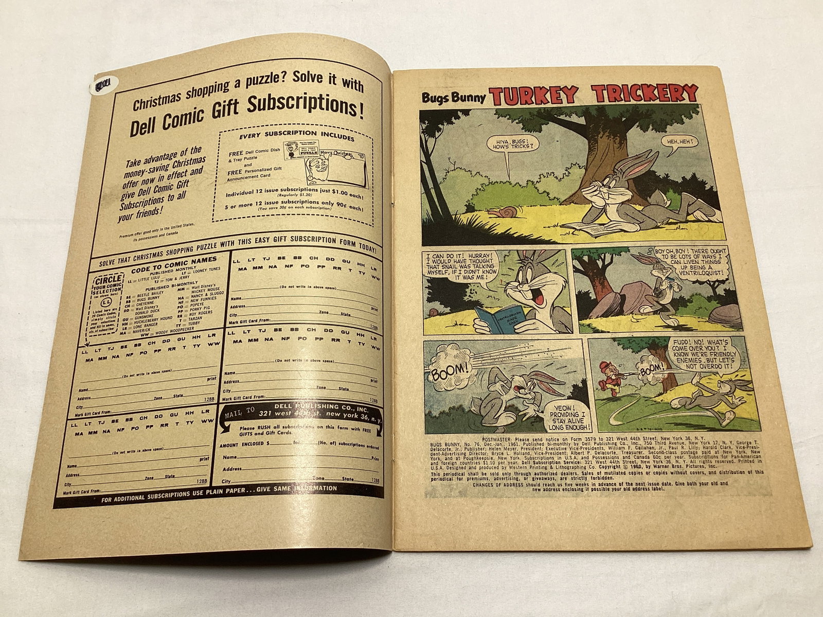 Bugs Bunny 76 Dell Comic Book - 6