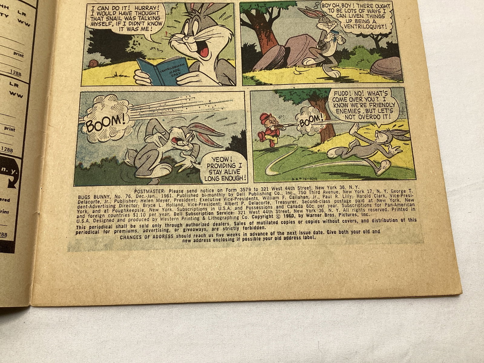 Bugs Bunny 76 Dell Comic Book - 7
