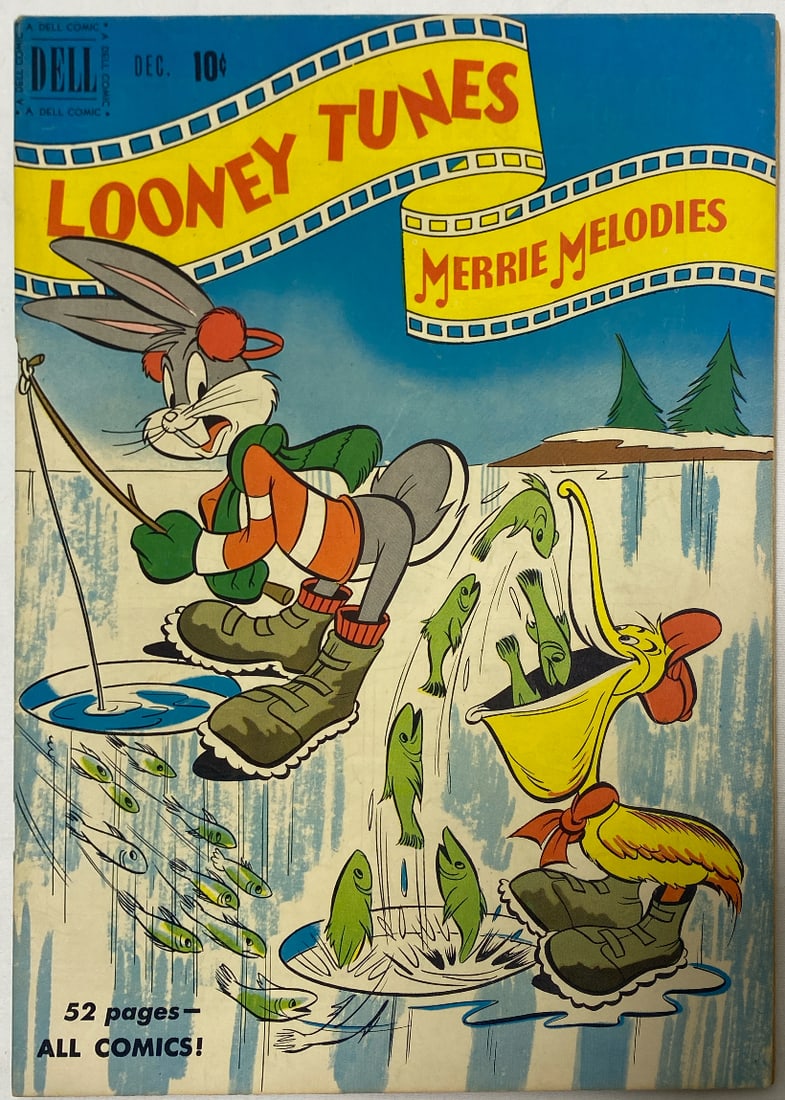 Looney Tunes Merrie Melodies 110 Dell Comic Book: 1950, please preview and see all photos for this lot