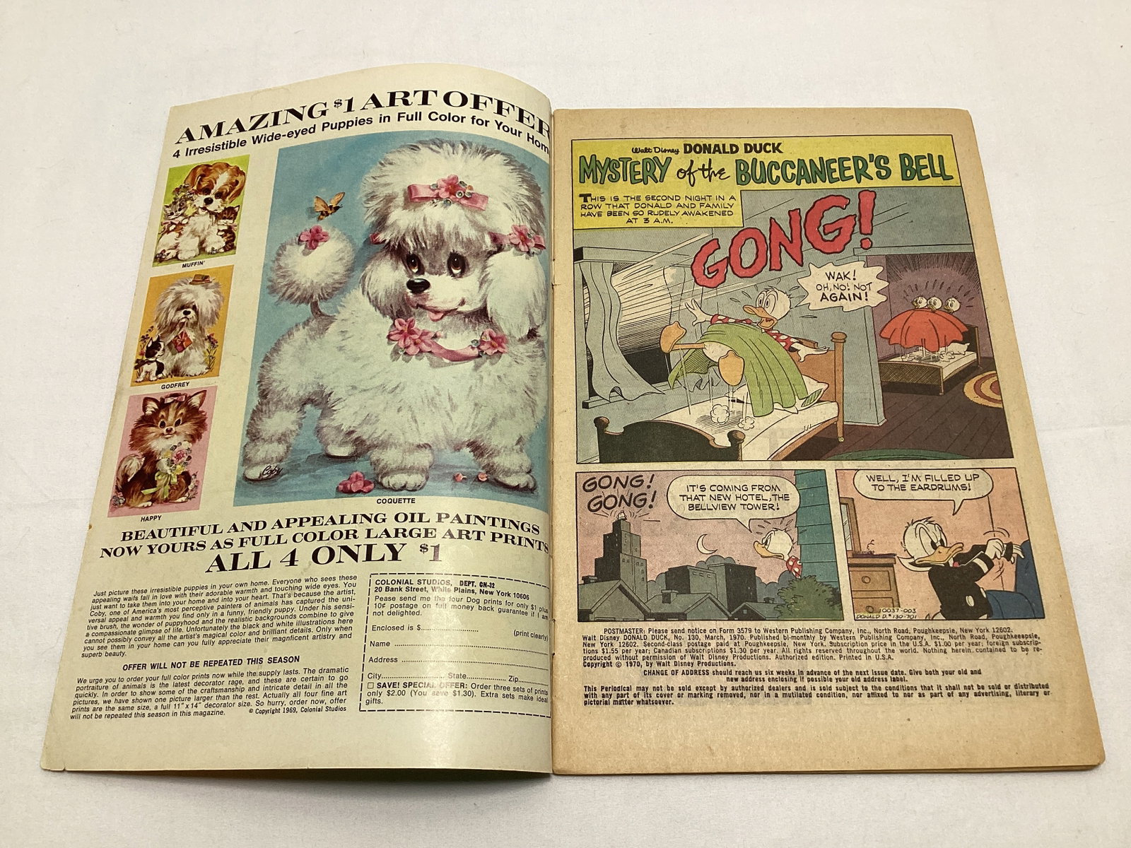 Donald Duck 130 Gold Key Comic Book - 6