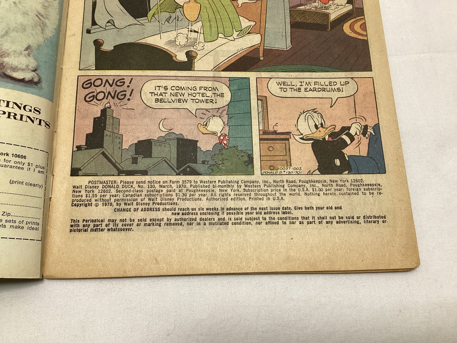 Donald Duck 130 Gold Key Comic Book - 7