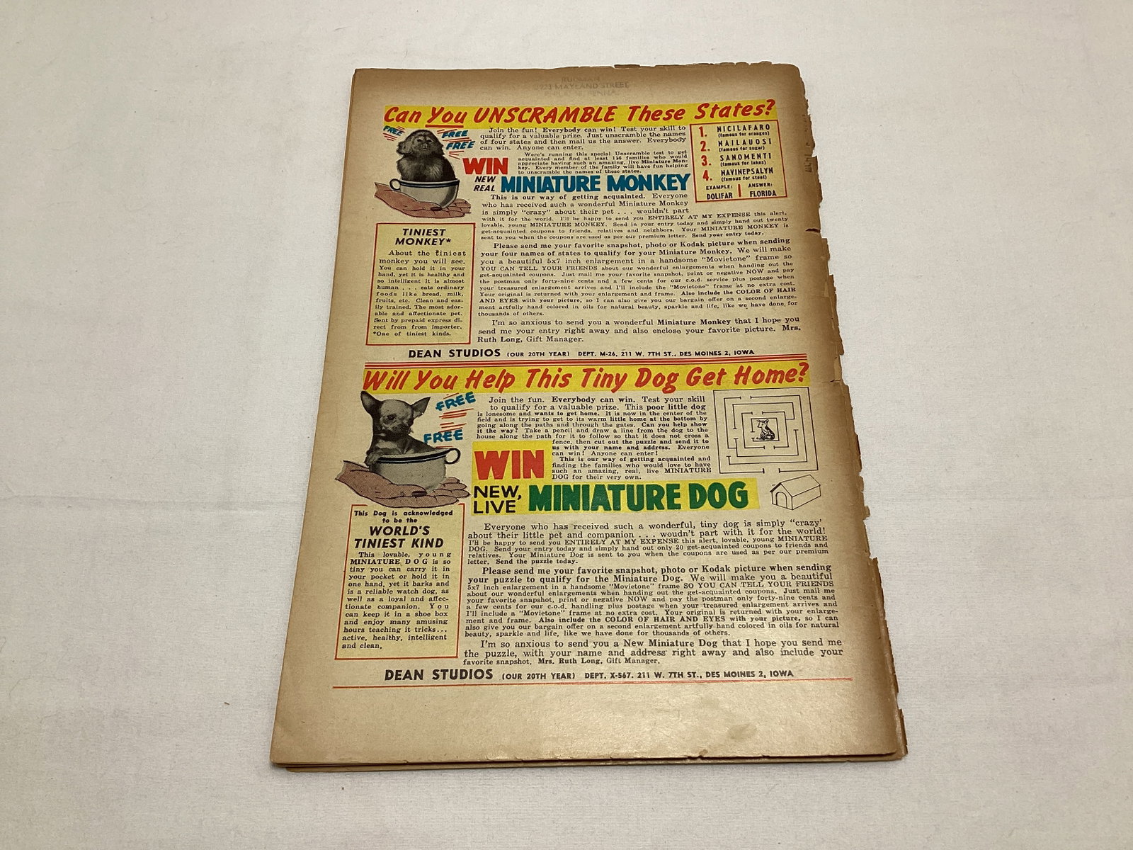 Miss America 91 Atlas Patsy Walker Comic Book - 8