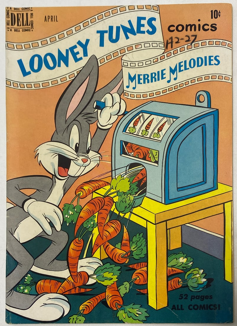 Looney Tunes Merrie Melodies 102 Dell Comic Book: 1950, please preview and see all photos for this lot