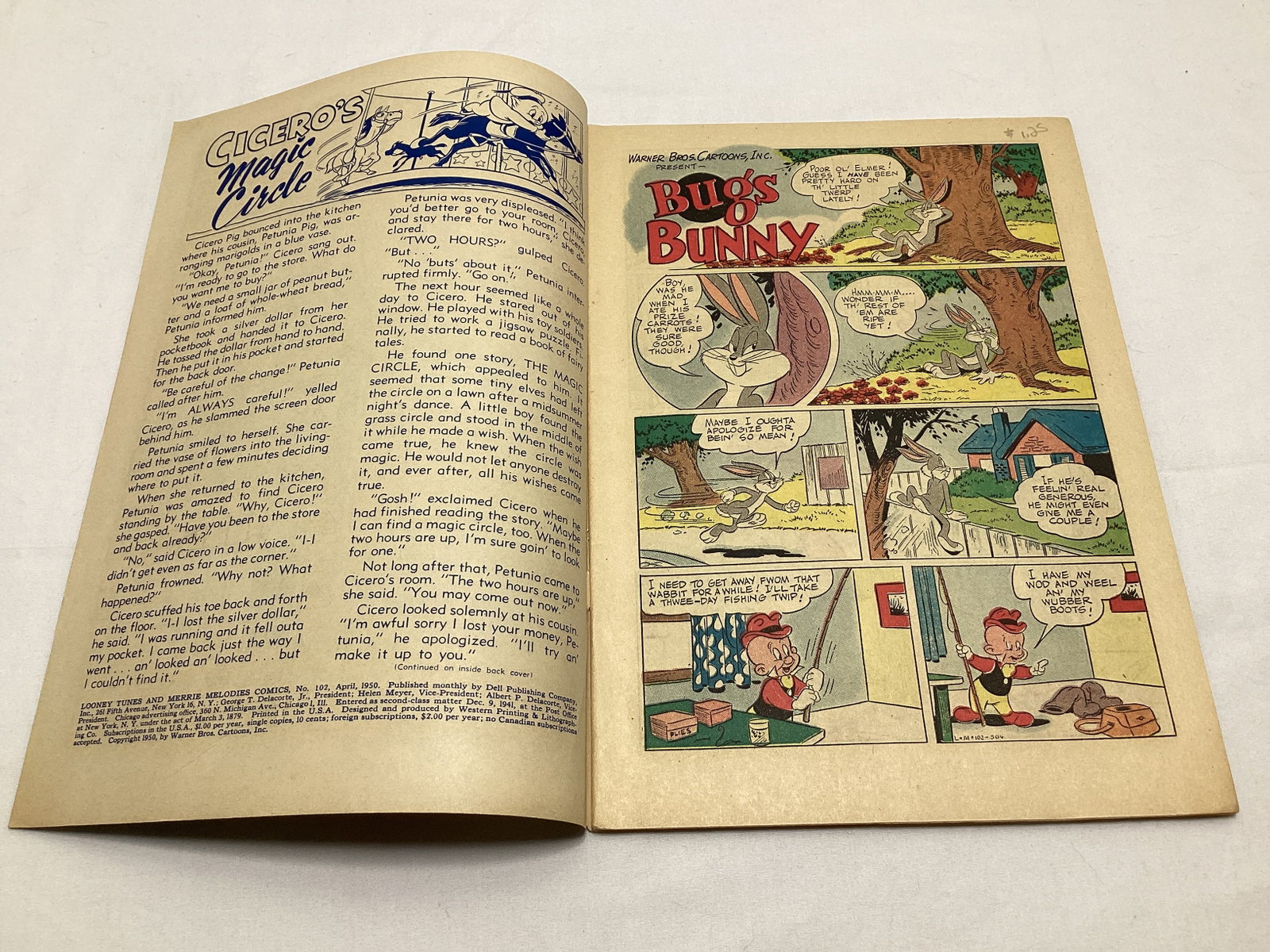 Looney Tunes Merrie Melodies 102 Dell Comic Book - 6