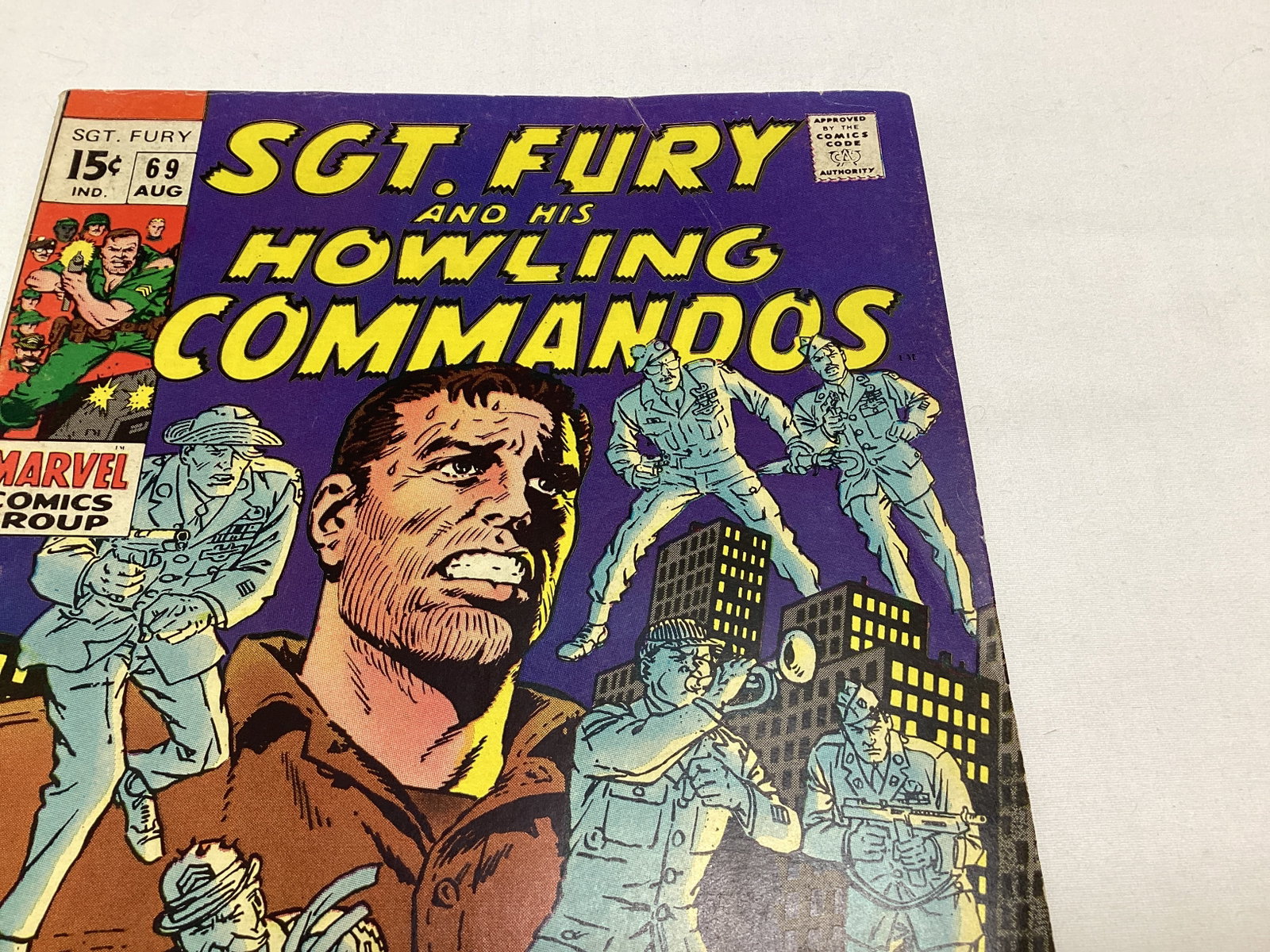 Sgt. Fury and His Howling Commandos 69 Marvel Comic Book - 3