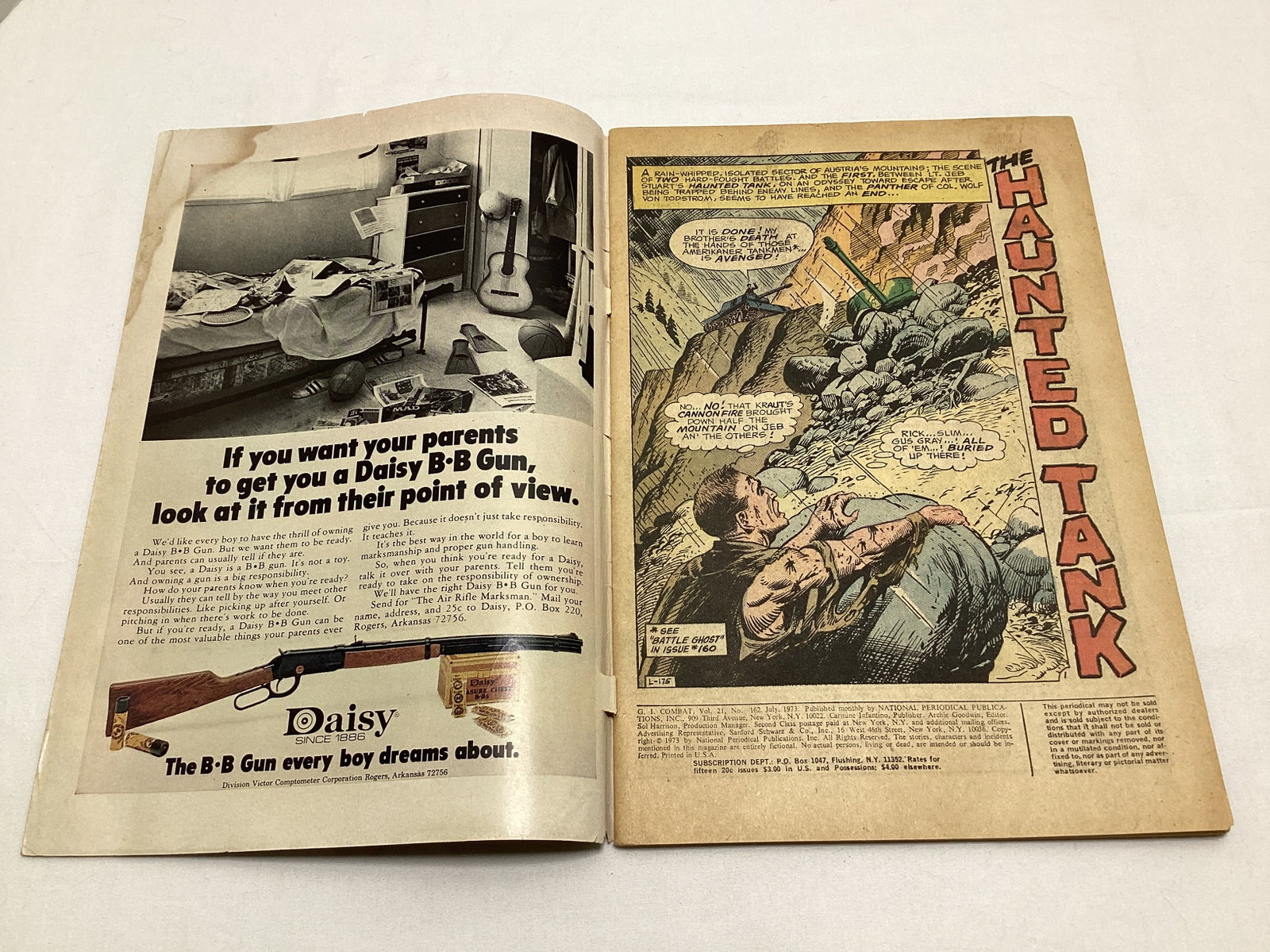 GI Combat 162 DC Comic Book - 6