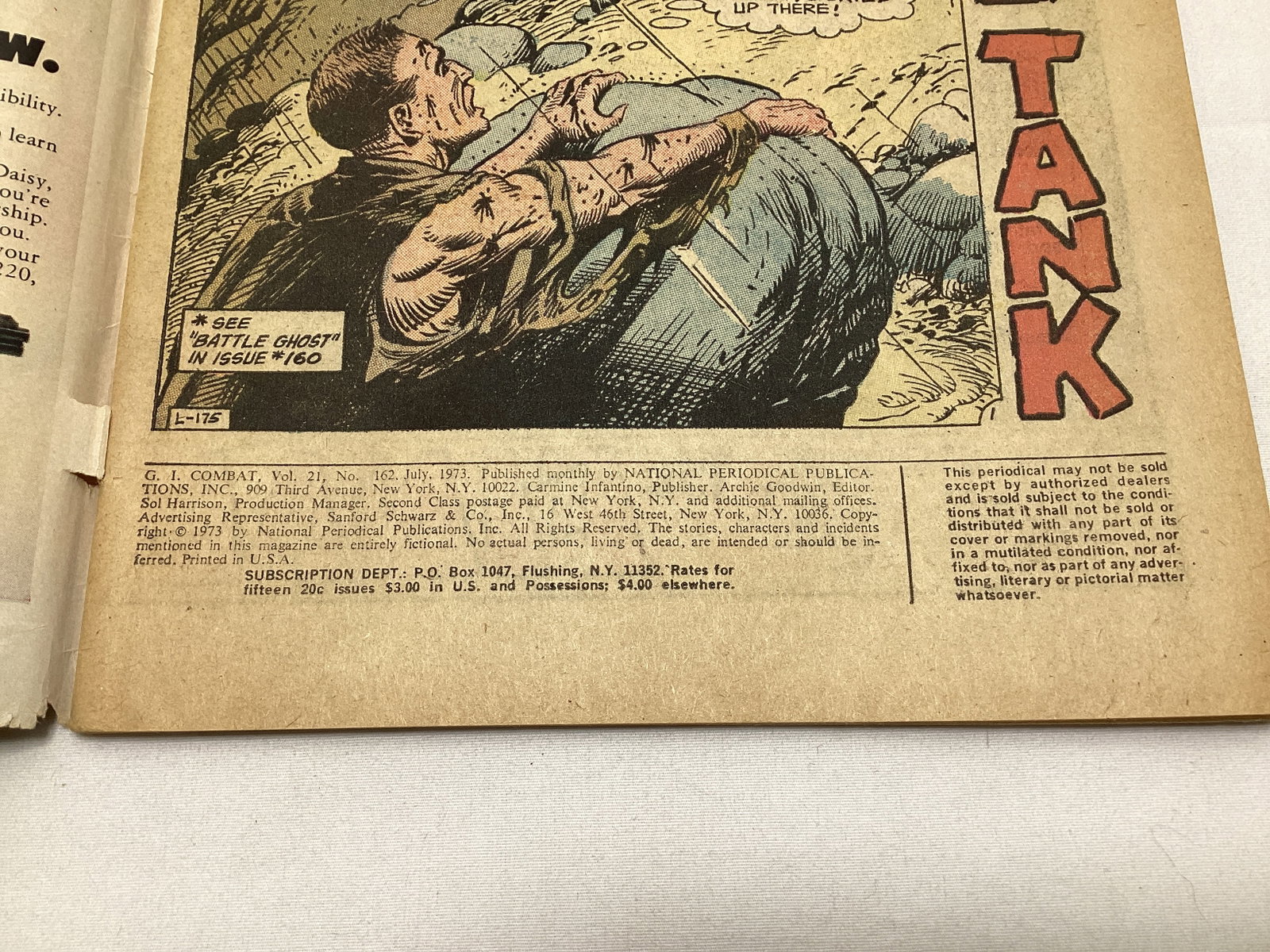 GI Combat 162 DC Comic Book - 7