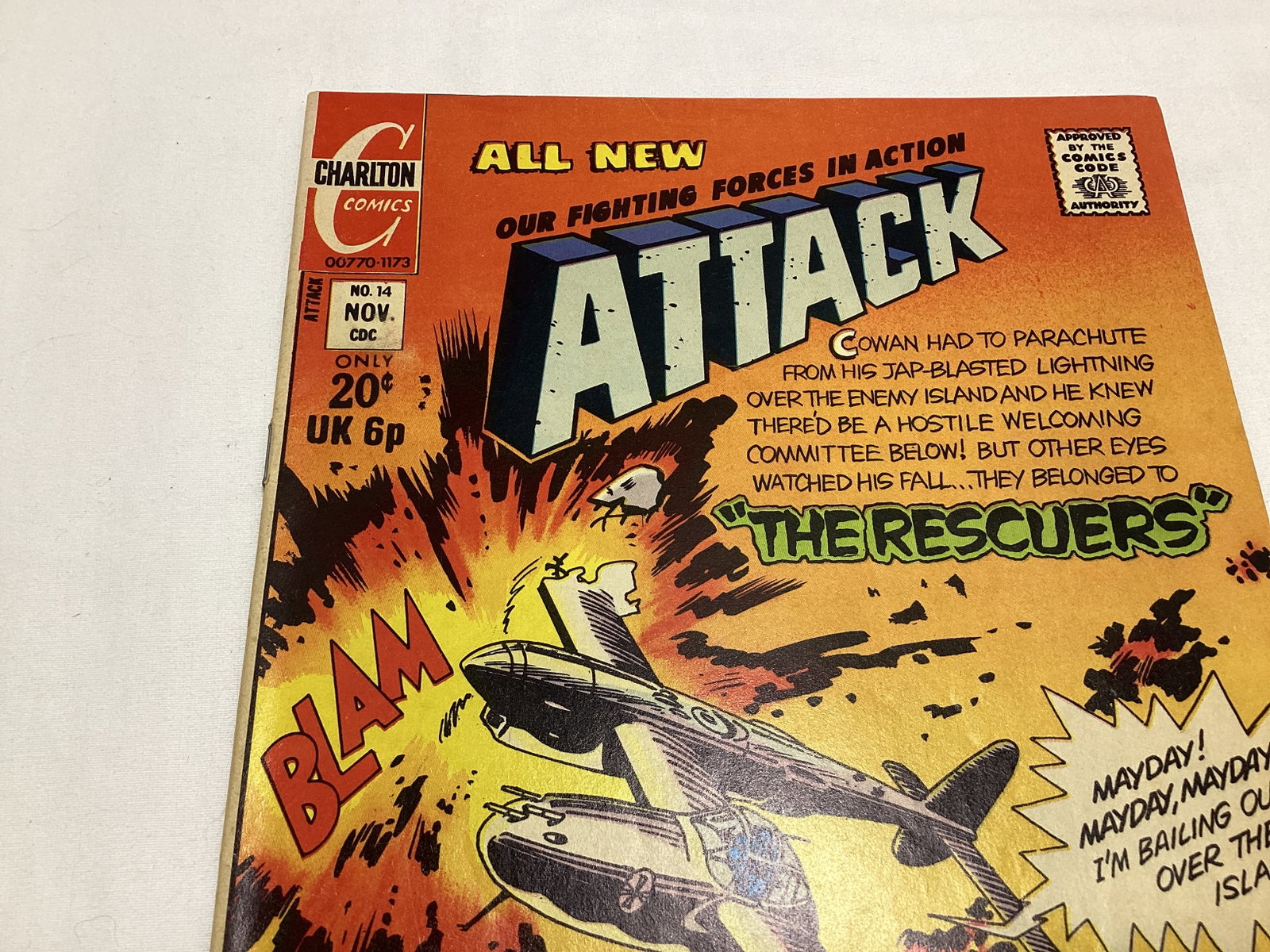 Attack 14 Charlton Comic Book - 2