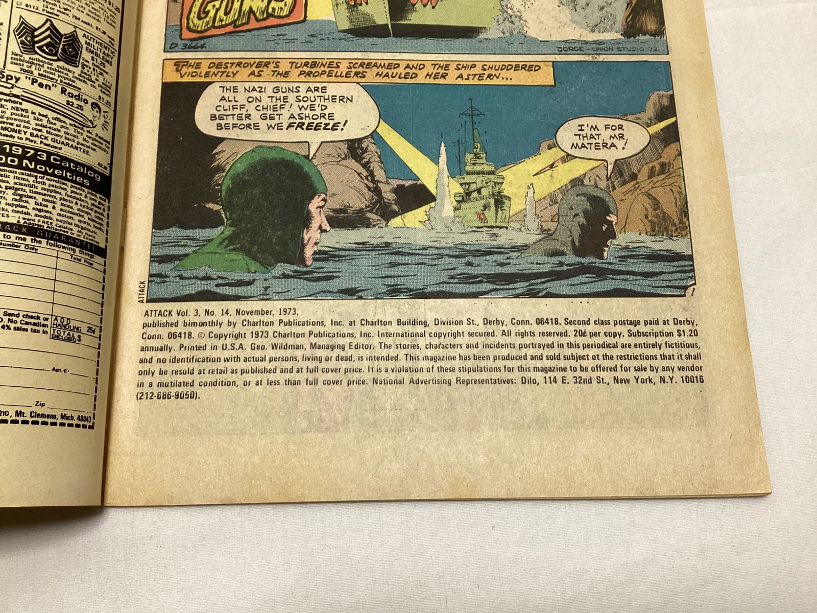 Attack 14 Charlton Comic Book - 7