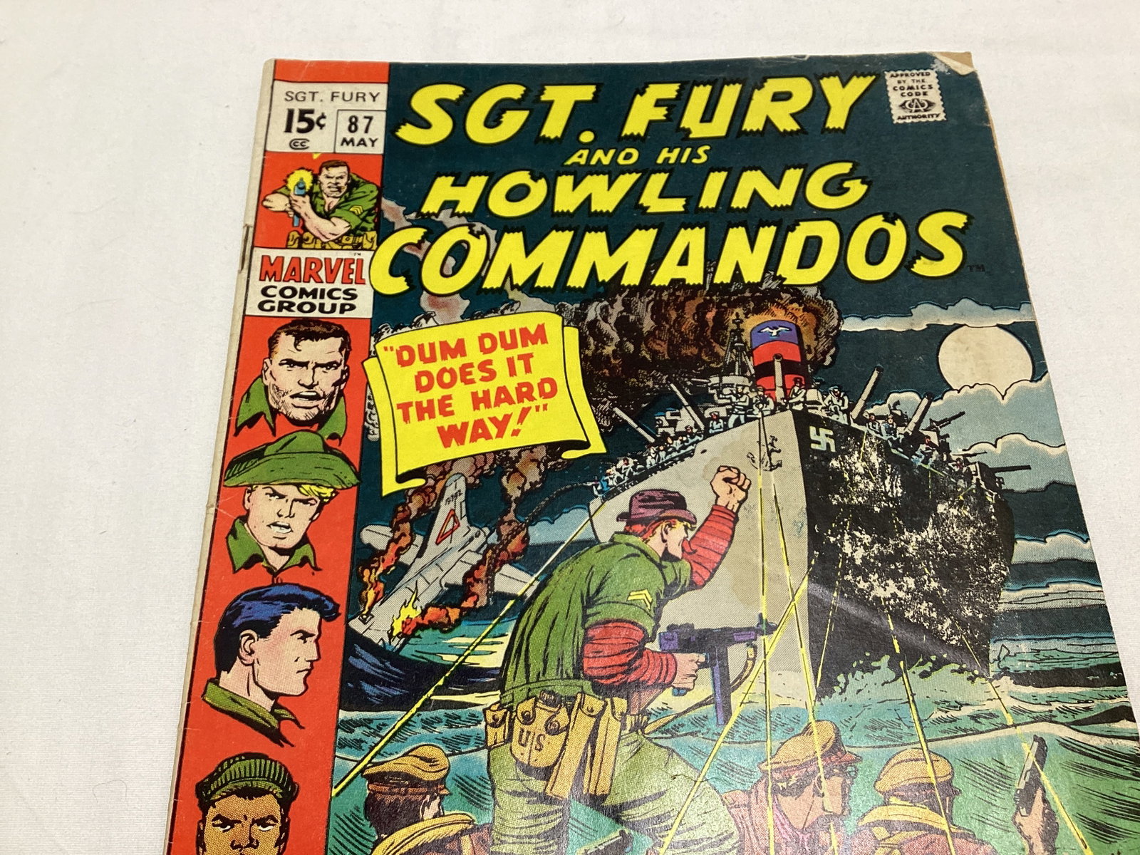 Sgt. Fury and His Howling Commandos 87 Marvel Comic Book - 2