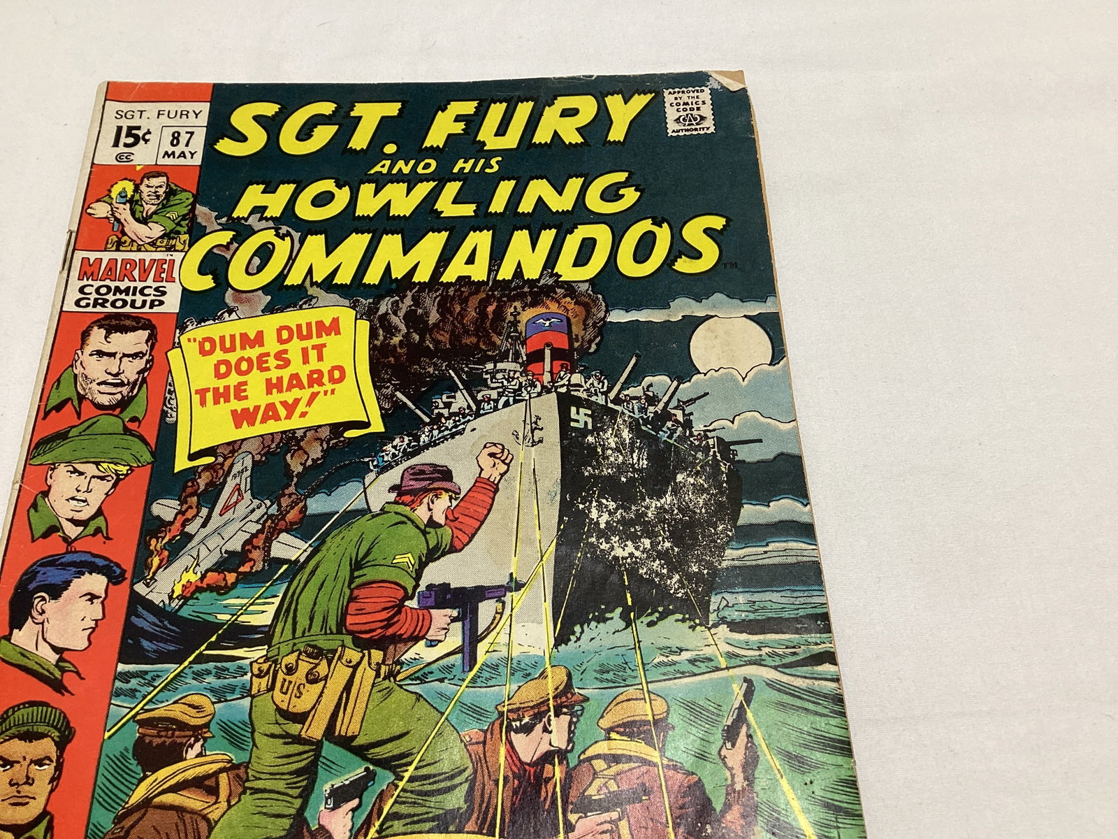 Sgt. Fury and His Howling Commandos 87 Marvel Comic Book - 3