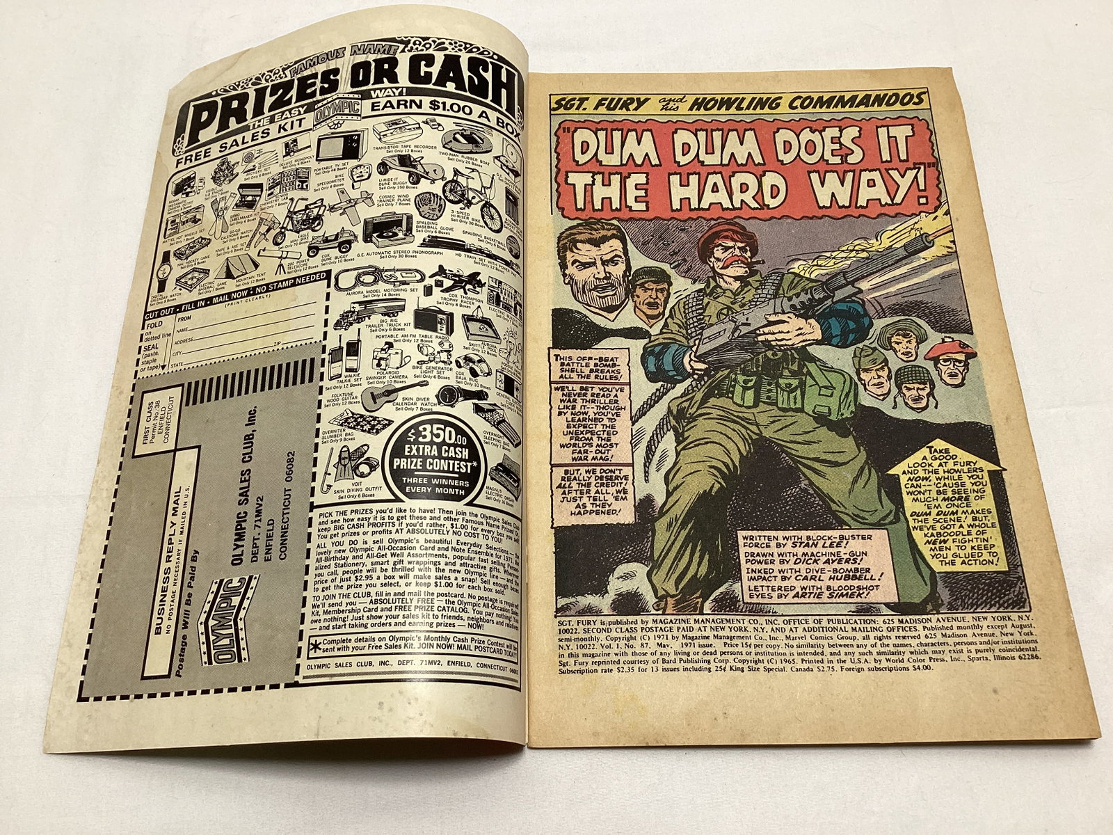 Sgt. Fury and His Howling Commandos 87 Marvel Comic Book - 6