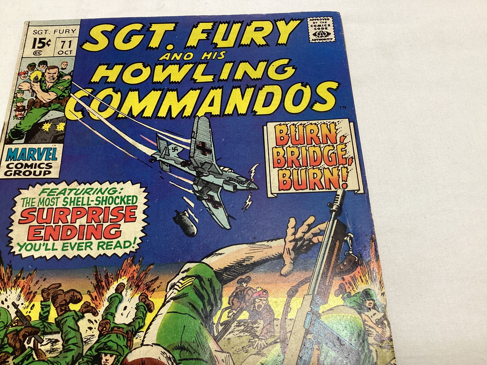Sgt. Fury and His Howling Commandos 71 Marvel Comic Book - 3