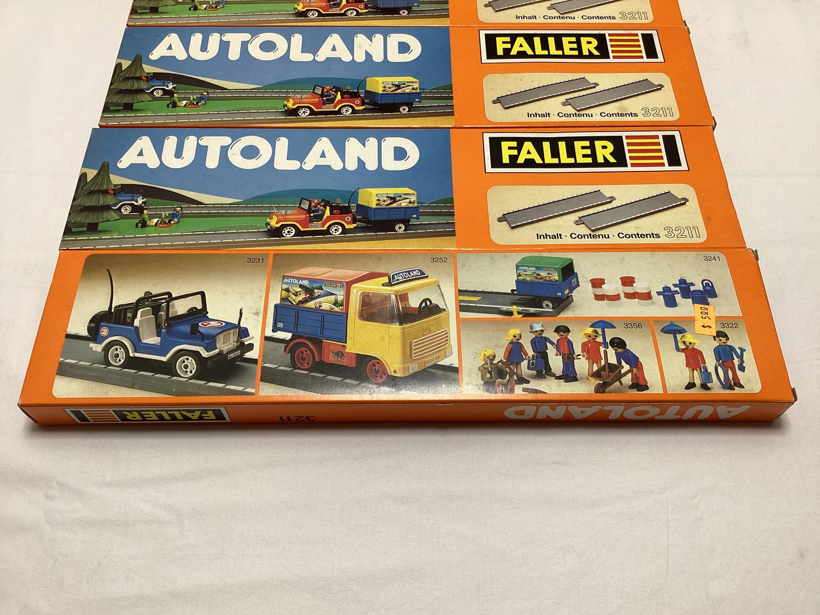 Four Faller Autoland 3211 Road Pieces - 4