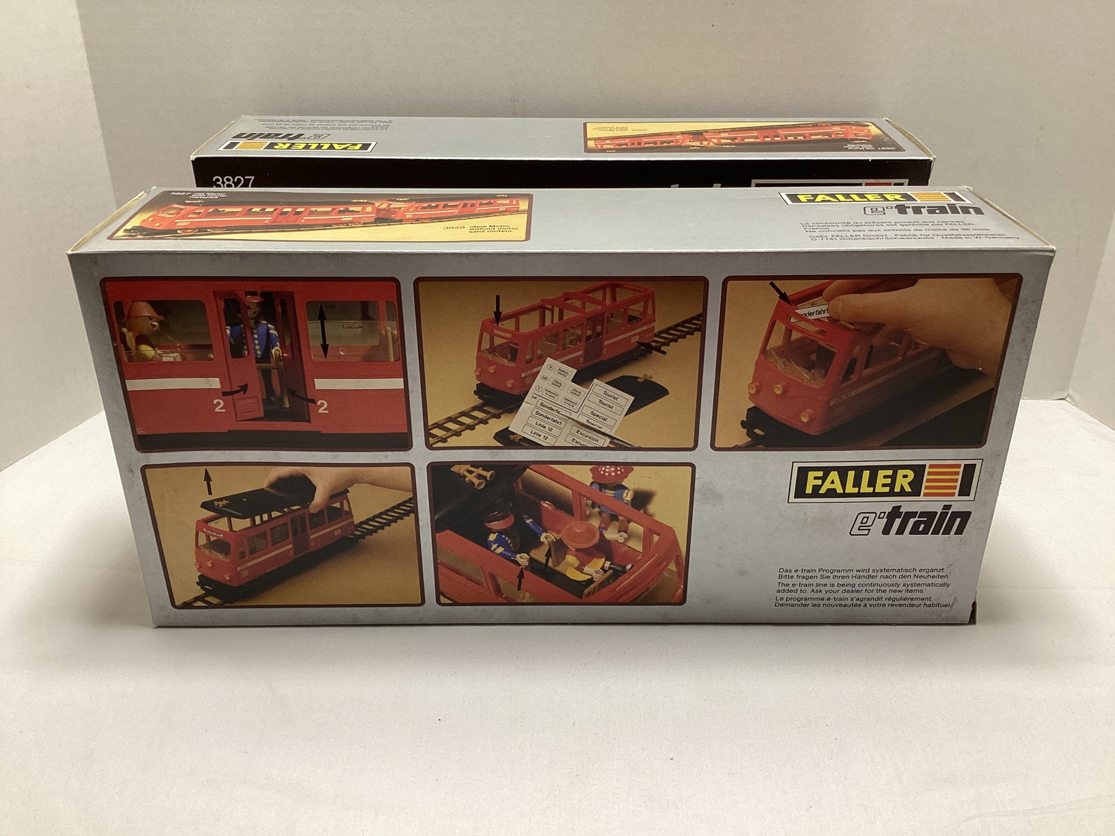 Two Faller E-Train 3827 Schienenbus Railbuses - 4