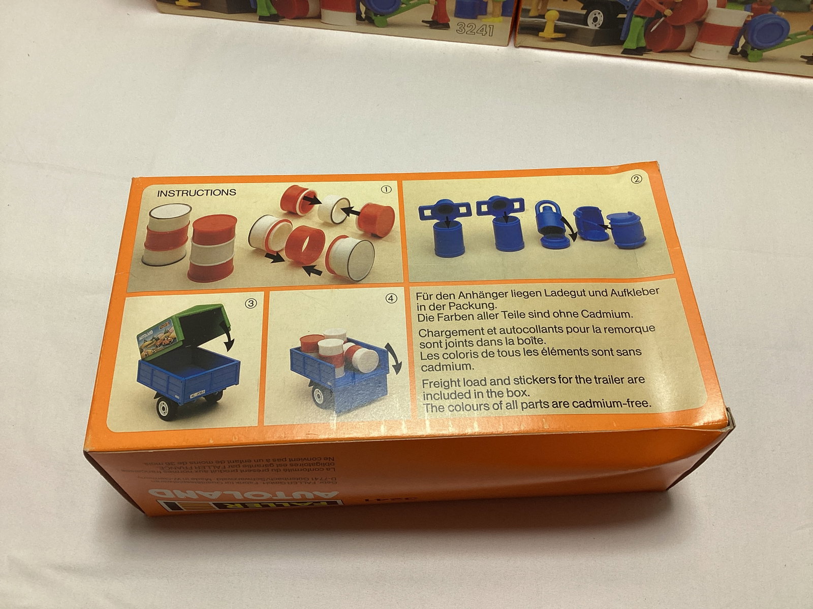 Three Faller Autoland 3241 Barrel Trailer Playsets - 3