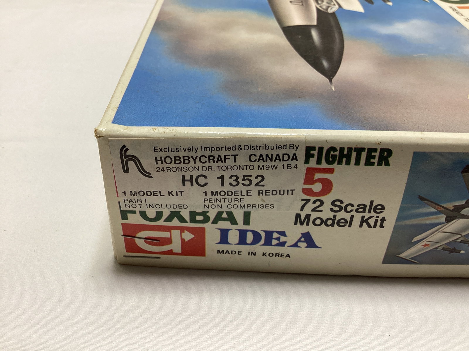 Foxbat USSR Mig-25 Fighter Jet 1:72 Scale Model Kit - 3