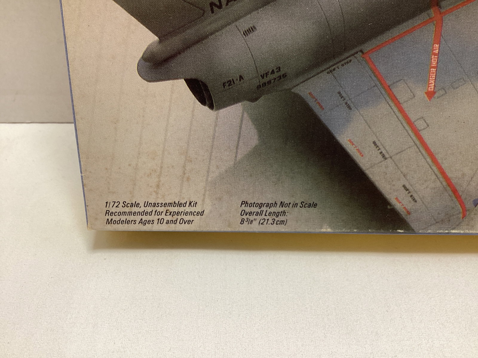 Testors F-21A KFIR Adversary Fighter Jet 1:72 Scale Model Kit - 2