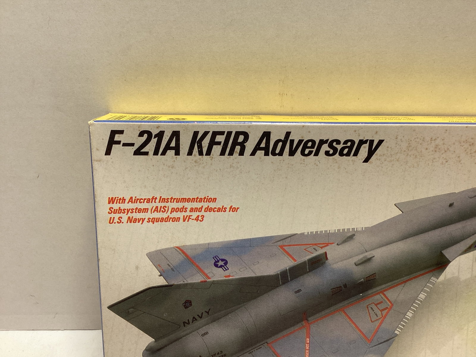 Testors F-21A KFIR Adversary Fighter Jet 1:72 Scale Model Kit - 3