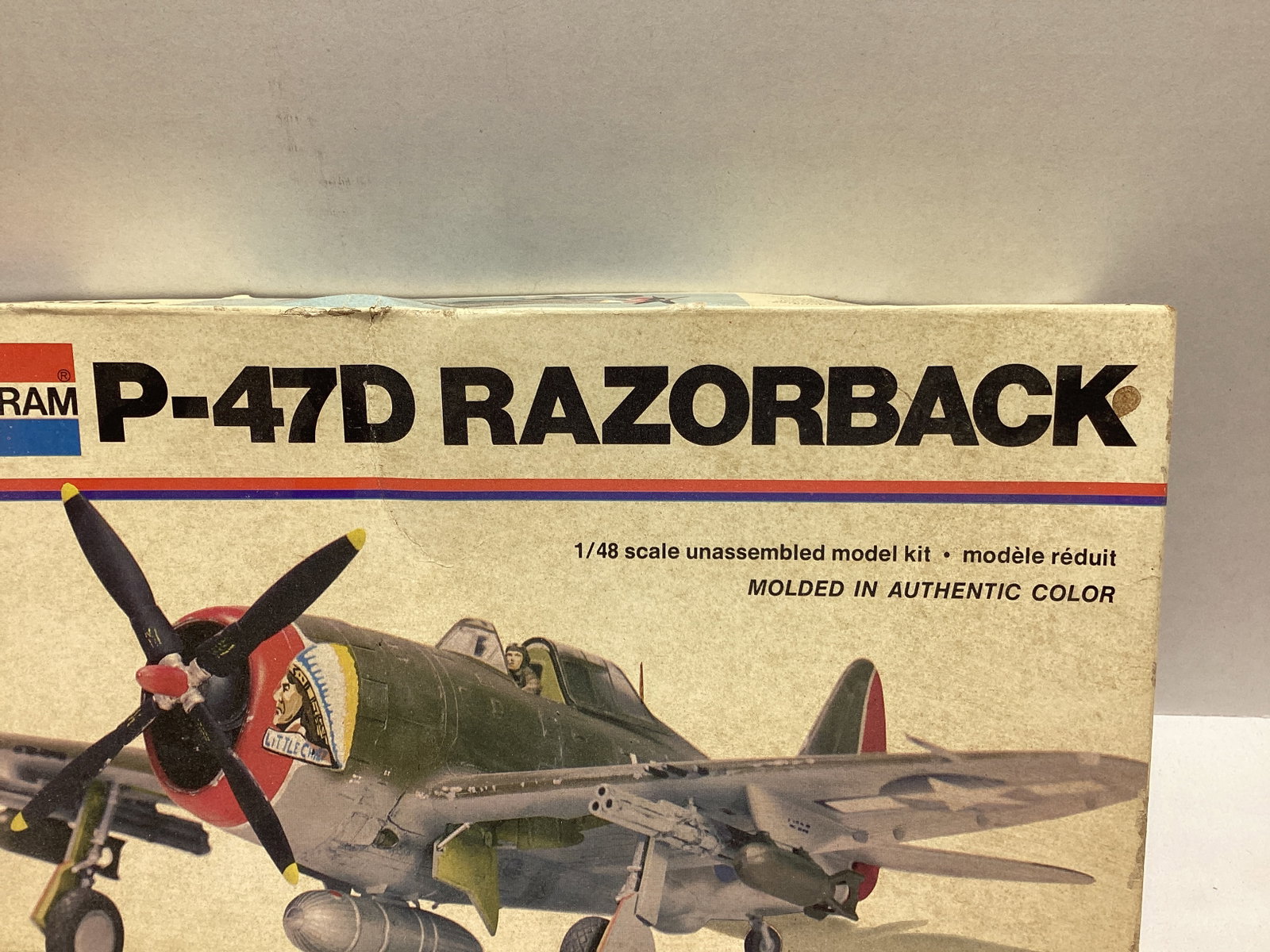 Monogram P-47D Razorback 1:48 Scale Military Model Kit - 2
