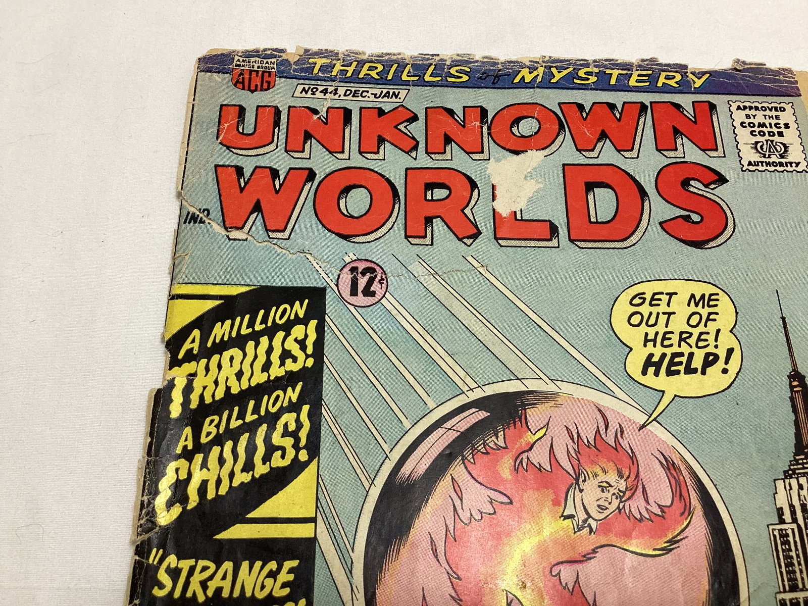Unknown Worlds 44 ACG Comic Book - 2