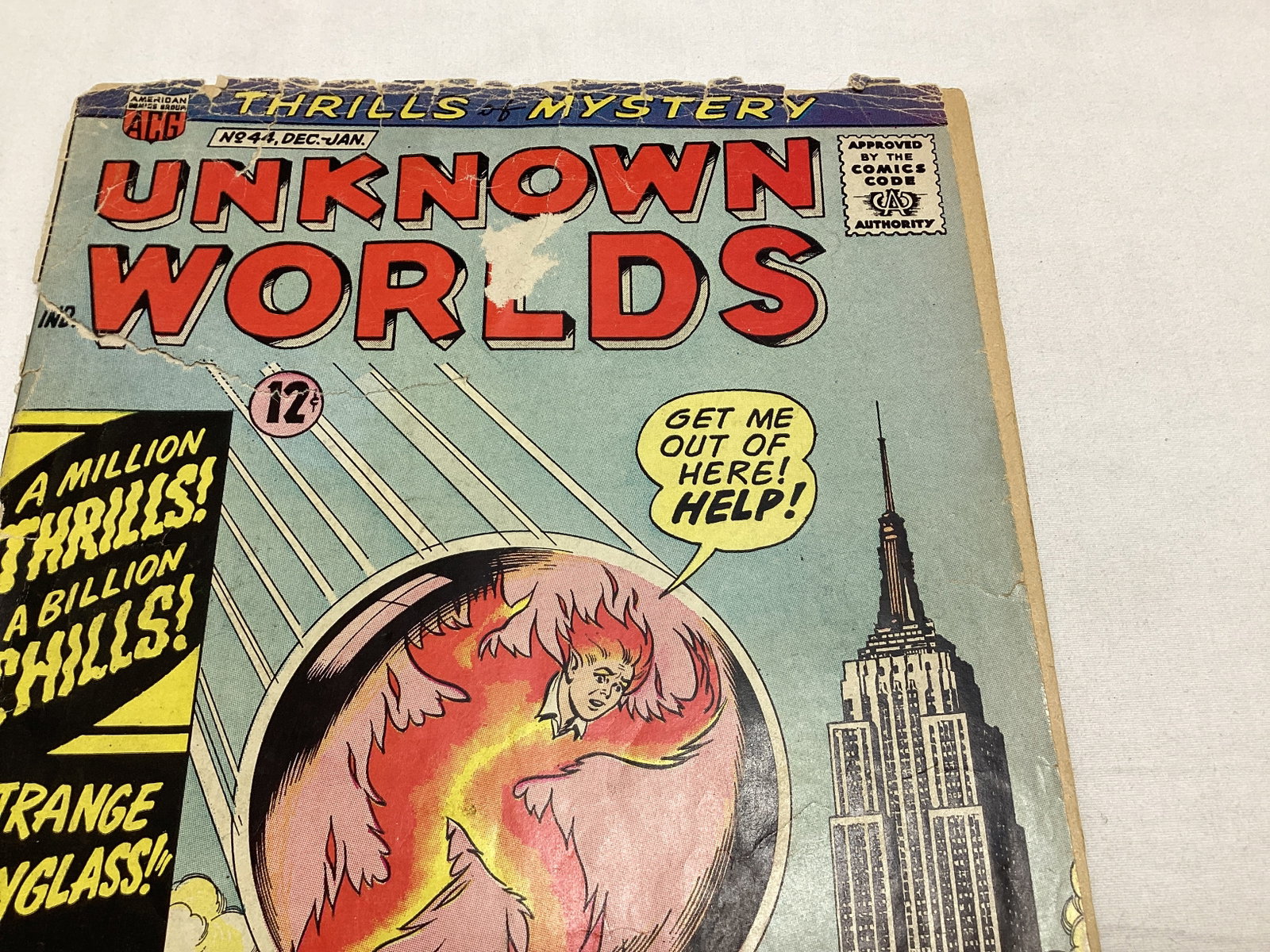 Unknown Worlds 44 ACG Comic Book - 3