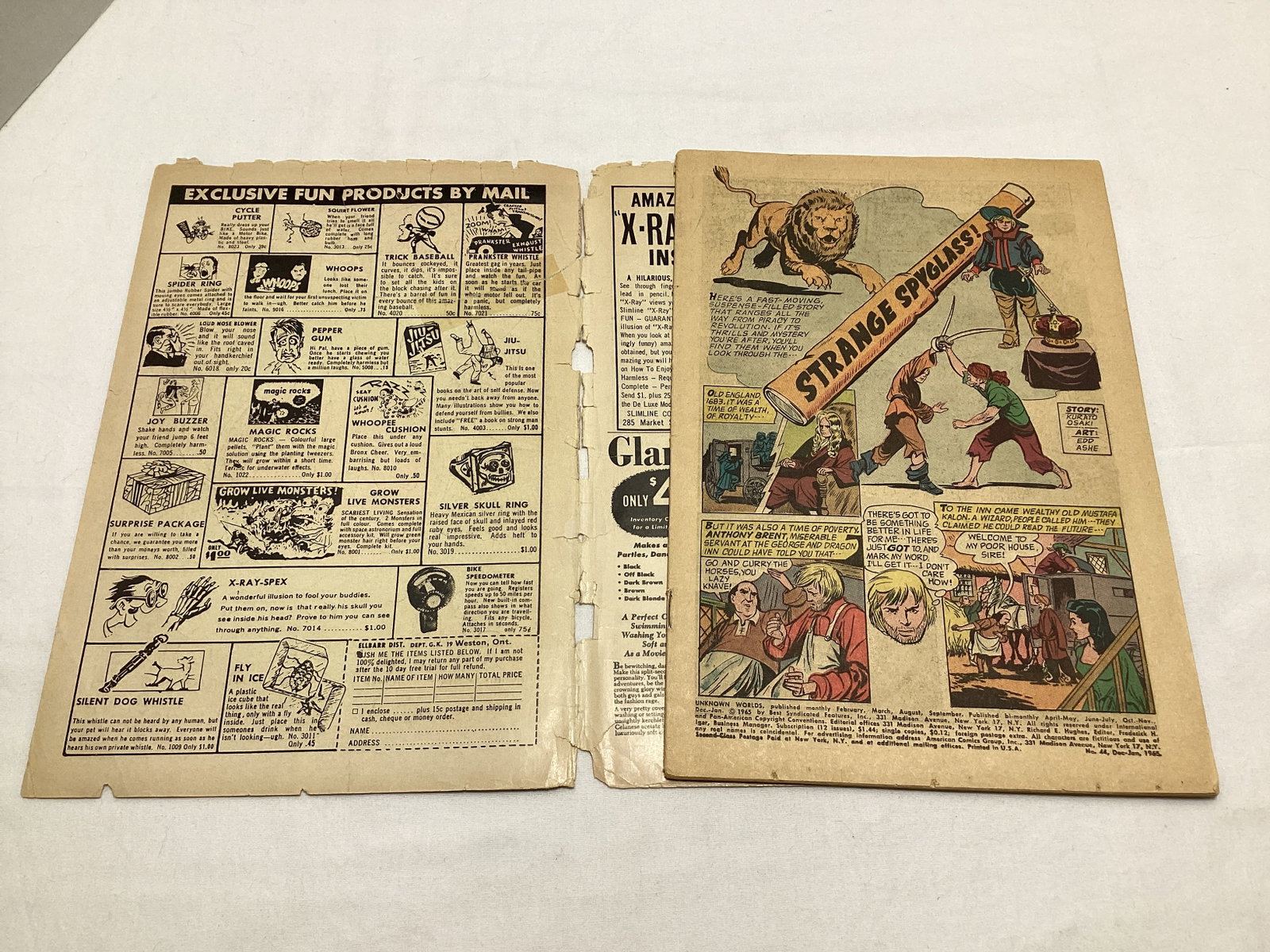 Unknown Worlds 44 ACG Comic Book - 6