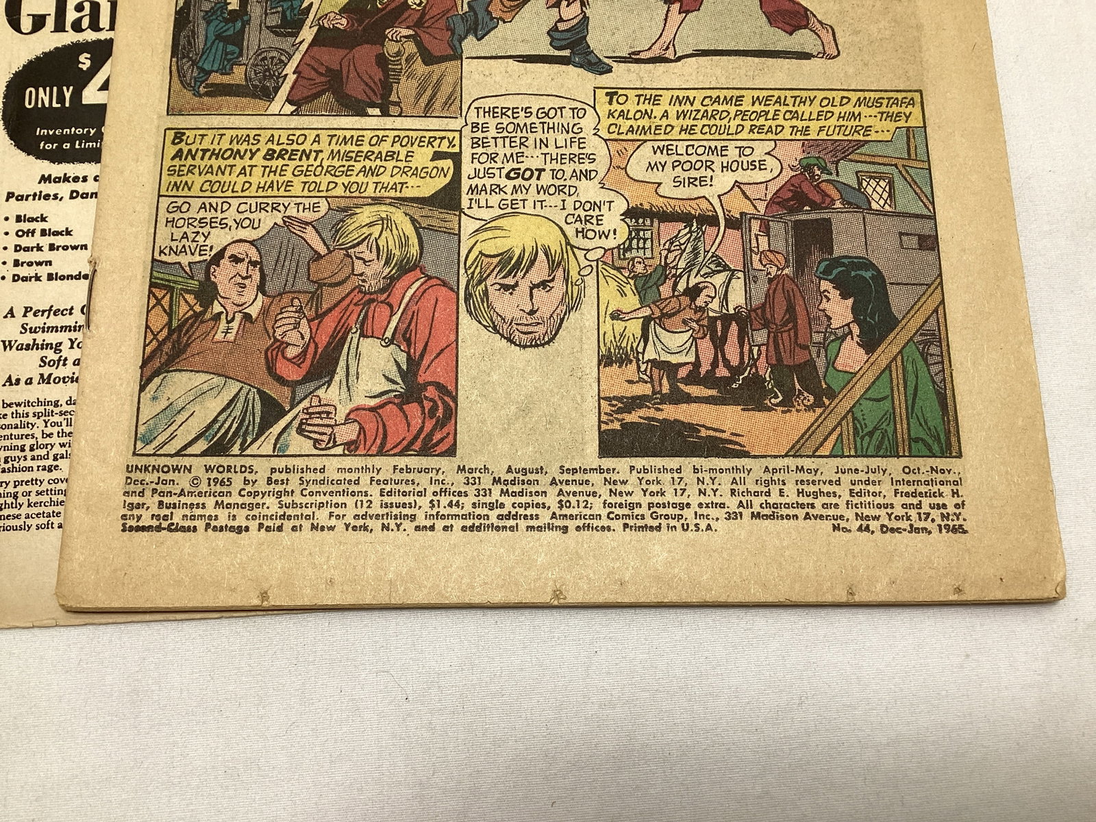 Unknown Worlds 44 ACG Comic Book - 7