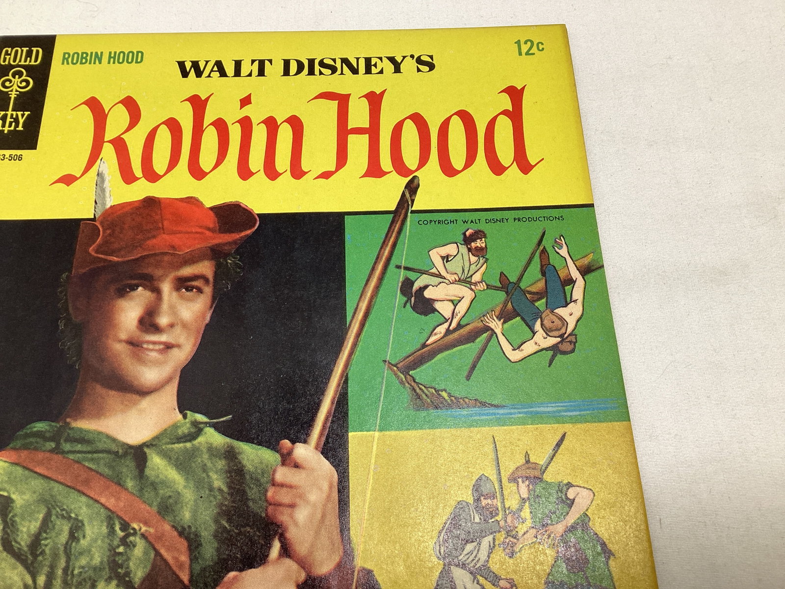 Walt Disney's Robin Hood Gold Key Comic Book - 3