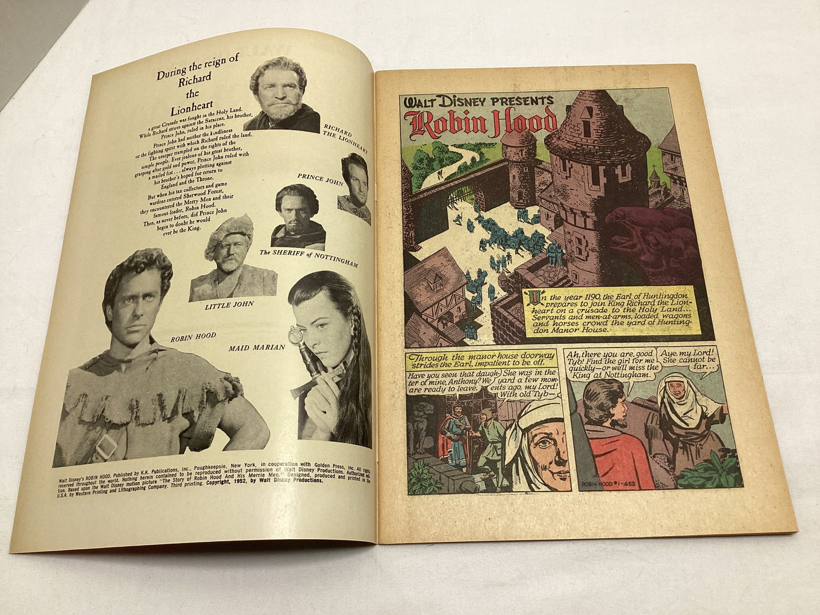 Walt Disney's Robin Hood Gold Key Comic Book - 6