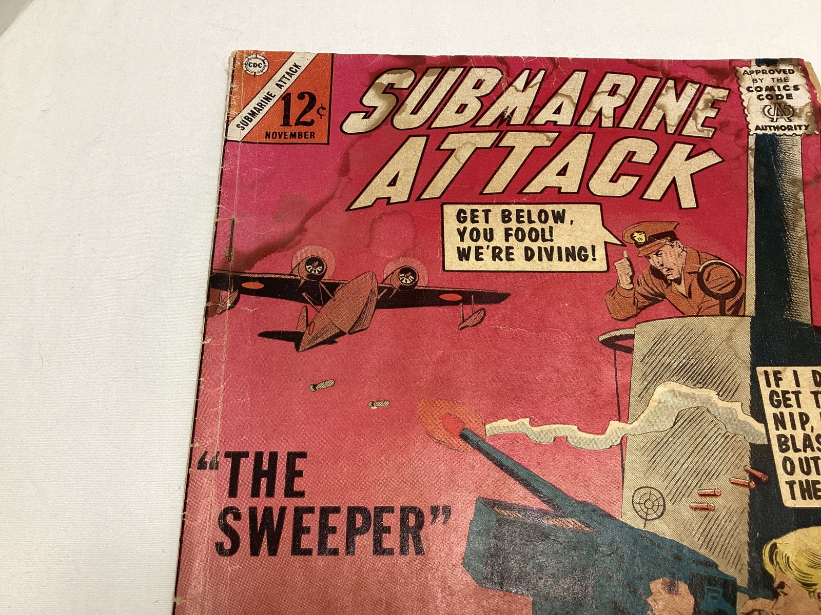 Submarine Attack 47 Charlton Comic Book - 2