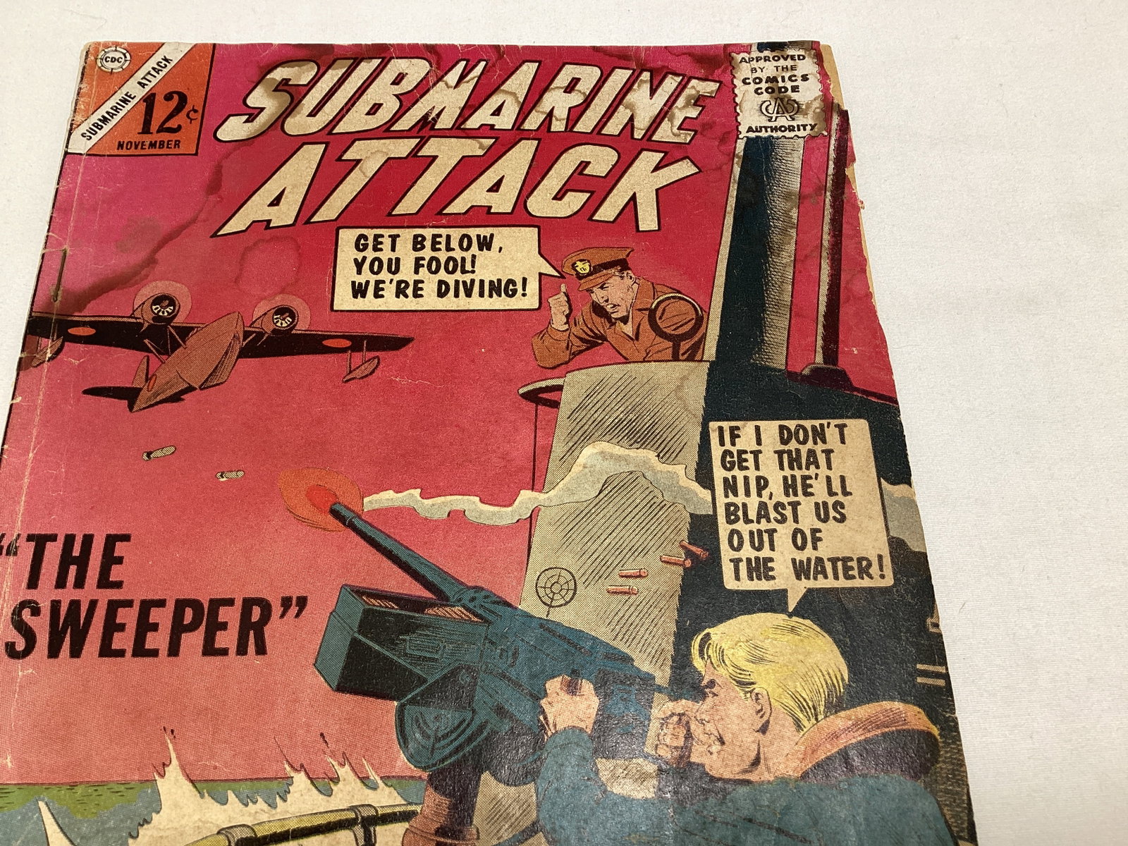 Submarine Attack 47 Charlton Comic Book - 3
